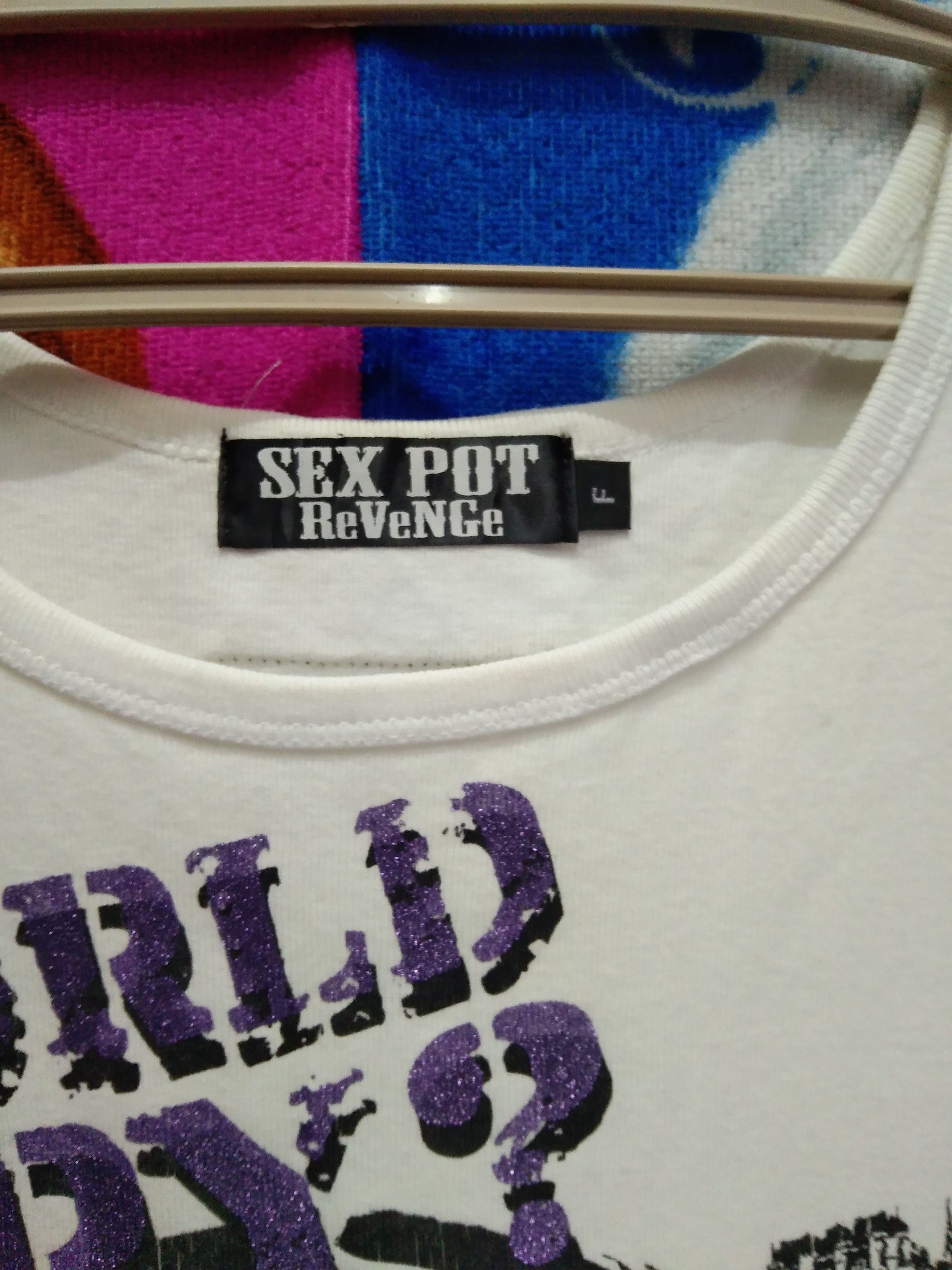 Band Tees × Japanese Brand SEX POT REVENGE TANK TOP Size M / US 6-8 / IT 42-44 - 3 Thumbnail