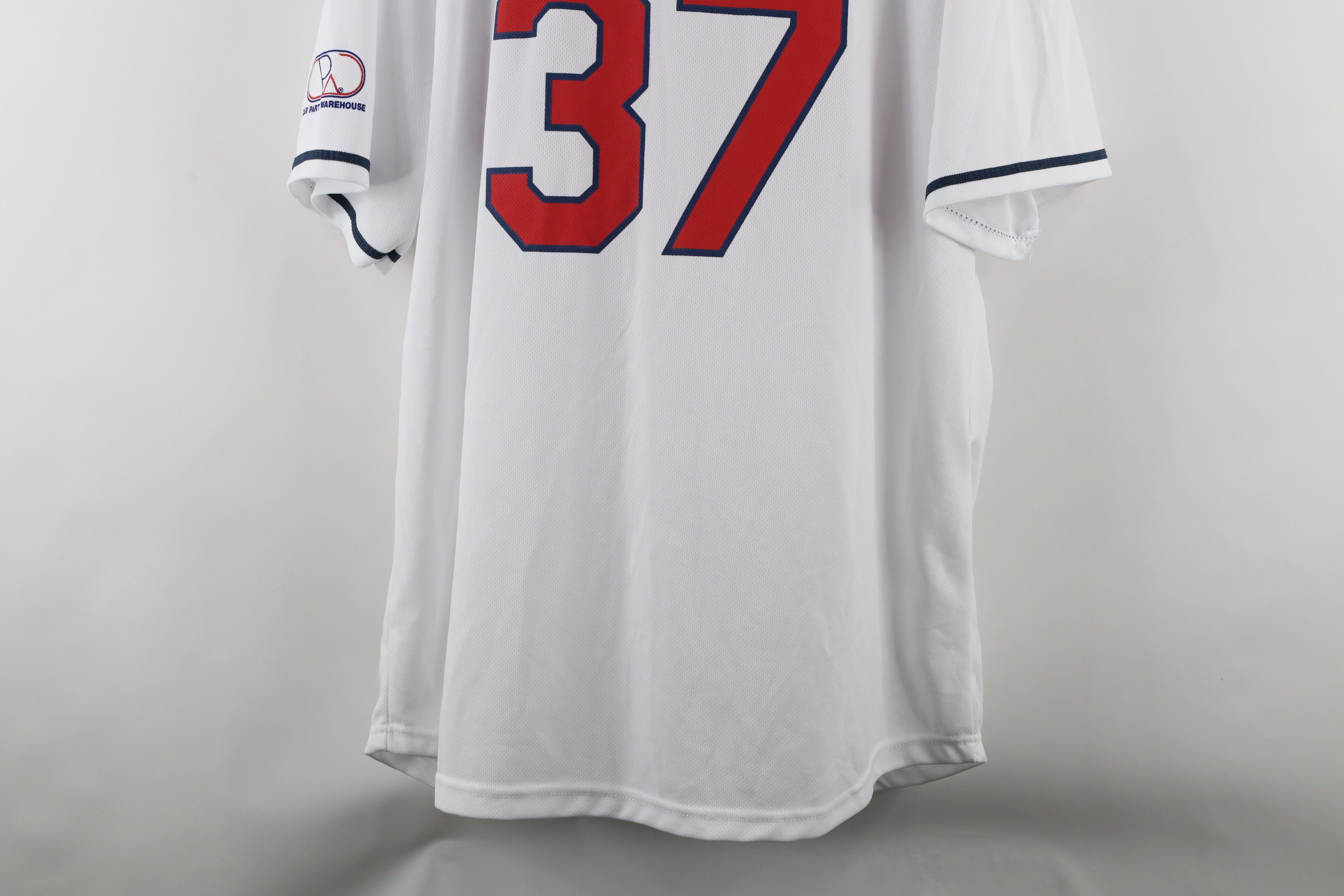 Vintage Vintage Allen Cleveland Indians Baseball Jersey White #37 Size US XL / EU 56 / 4 - 12 Thumbnail