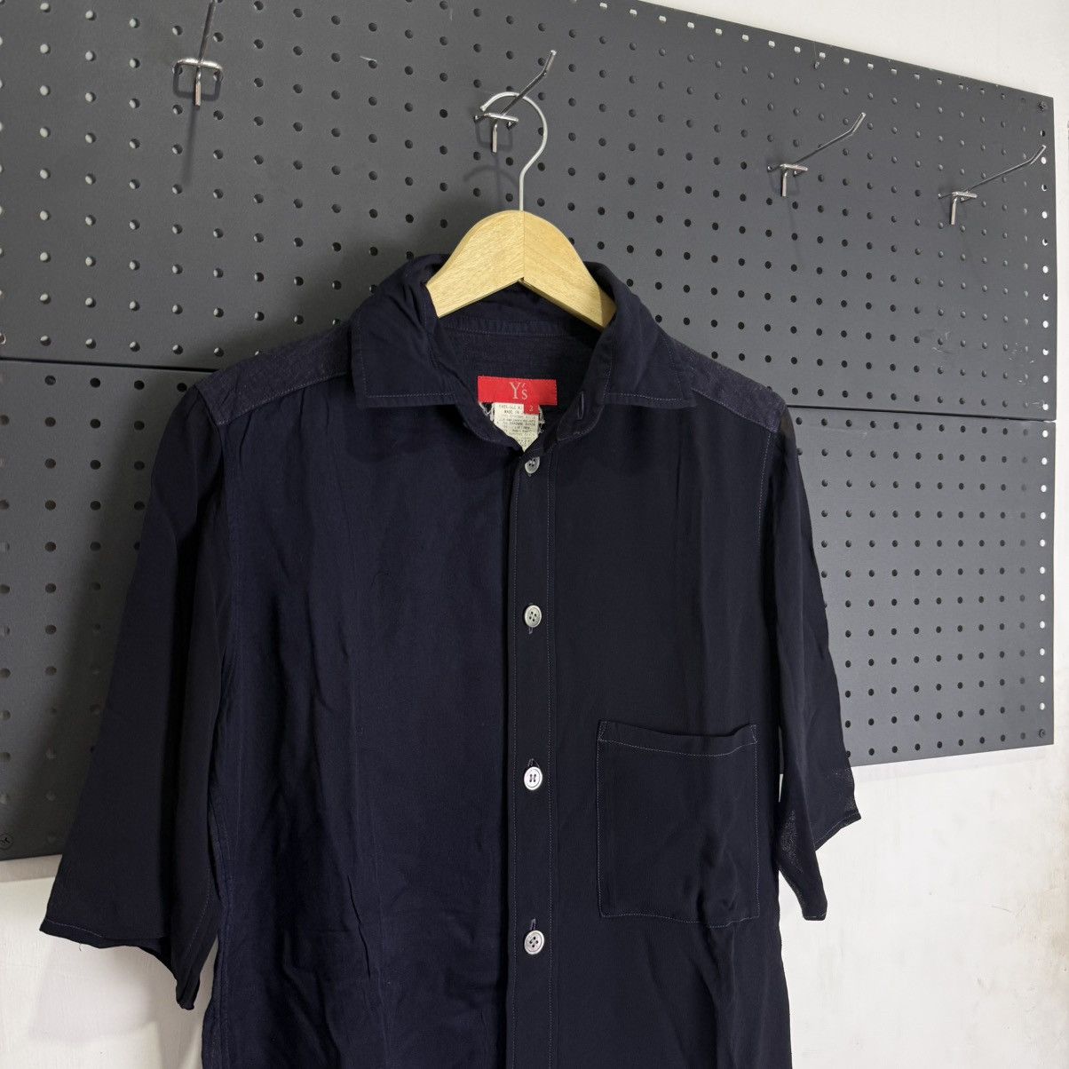 Yohji Yamamoto Y's Yohji Yamamoto buttonshirt fit rayon and linen Size XS / US 0-2 / IT 36-38 - 3 Thumbnail