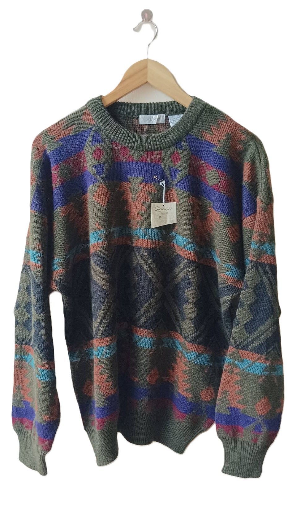 Vintage Vintage 90s Oignon Sweater Made in Italy Size US M / EU 48-50 / 2 - 1 Thumbnail