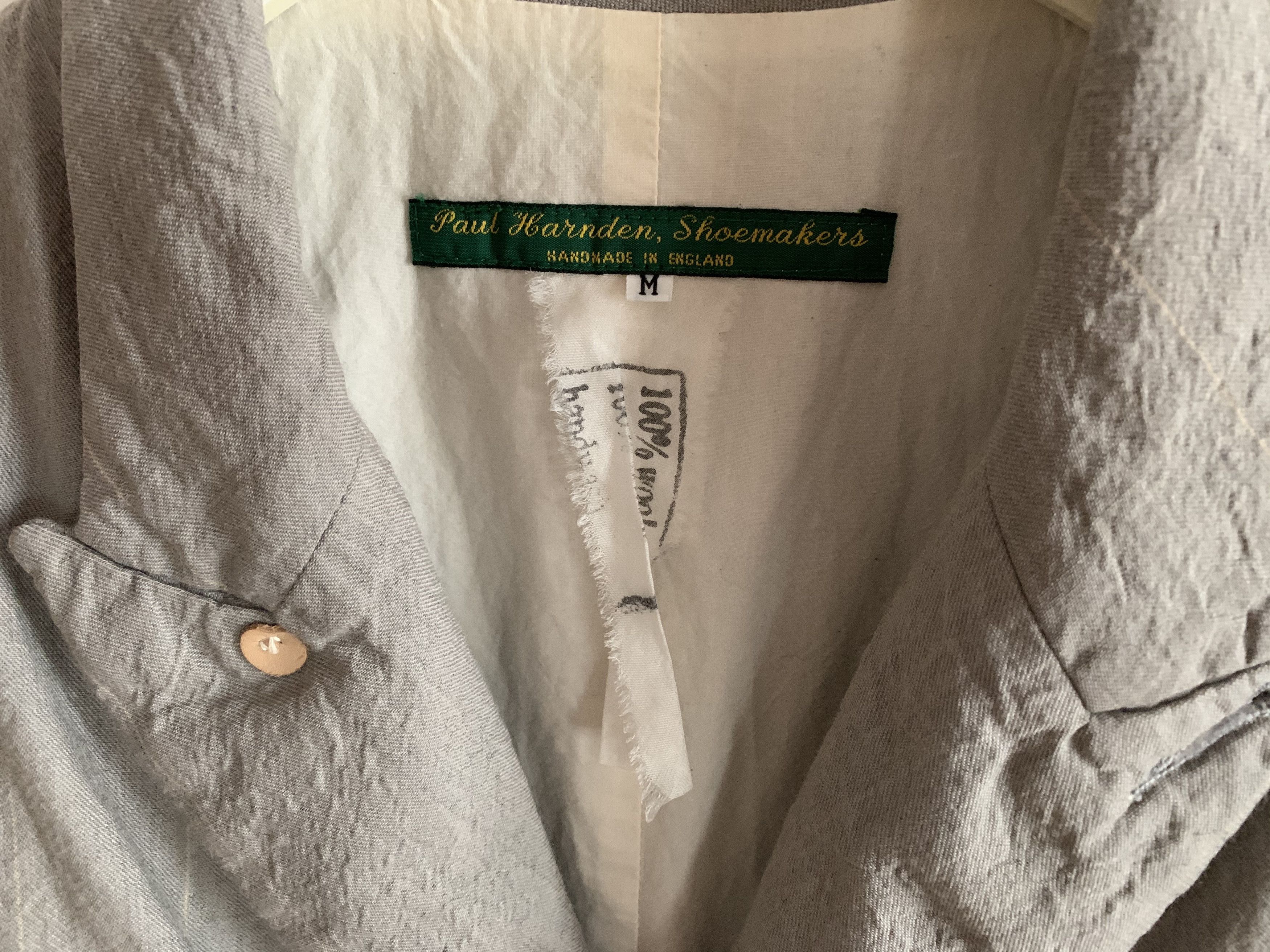 Paul Harnden Shoemakers PAUL HARNDEN SHOEMAKERS POCKET BLAZER IN SIZE-M Size US M / EU 48-50 / 2 - 14 Thumbnail