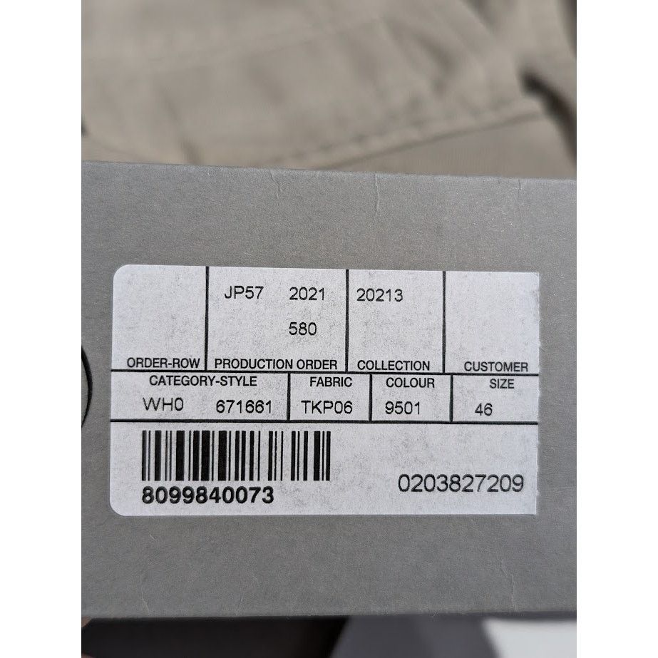 Balenciaga o1rshd1 Cargo Short in Beige Size US 30 / EU 46 - 24 Thumbnail