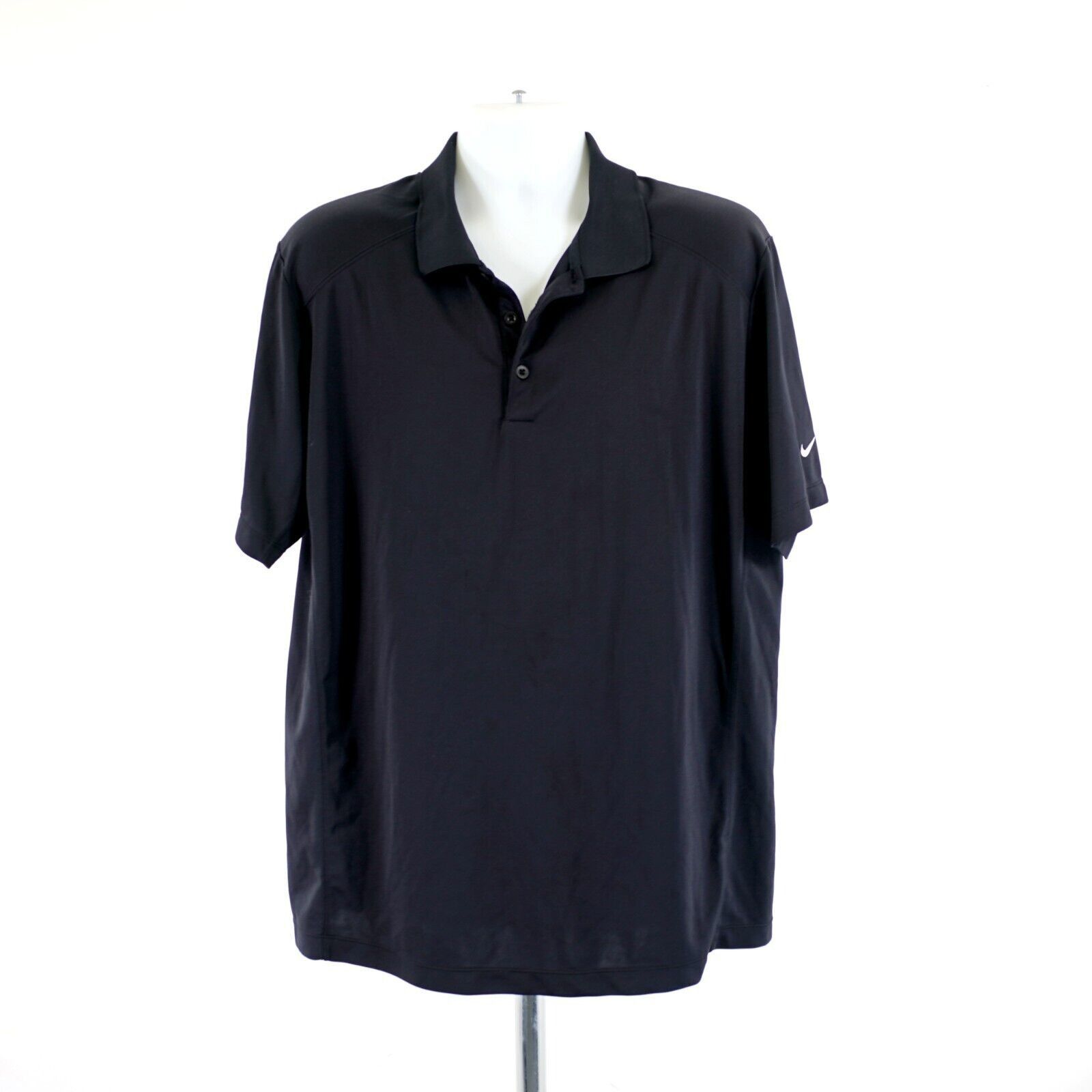 Nike Nike Golf Tour Performance Dri-Fit Black XL Polo Shirt Short Size US XL / EU 56 / 4 - 4 Thumbnail
