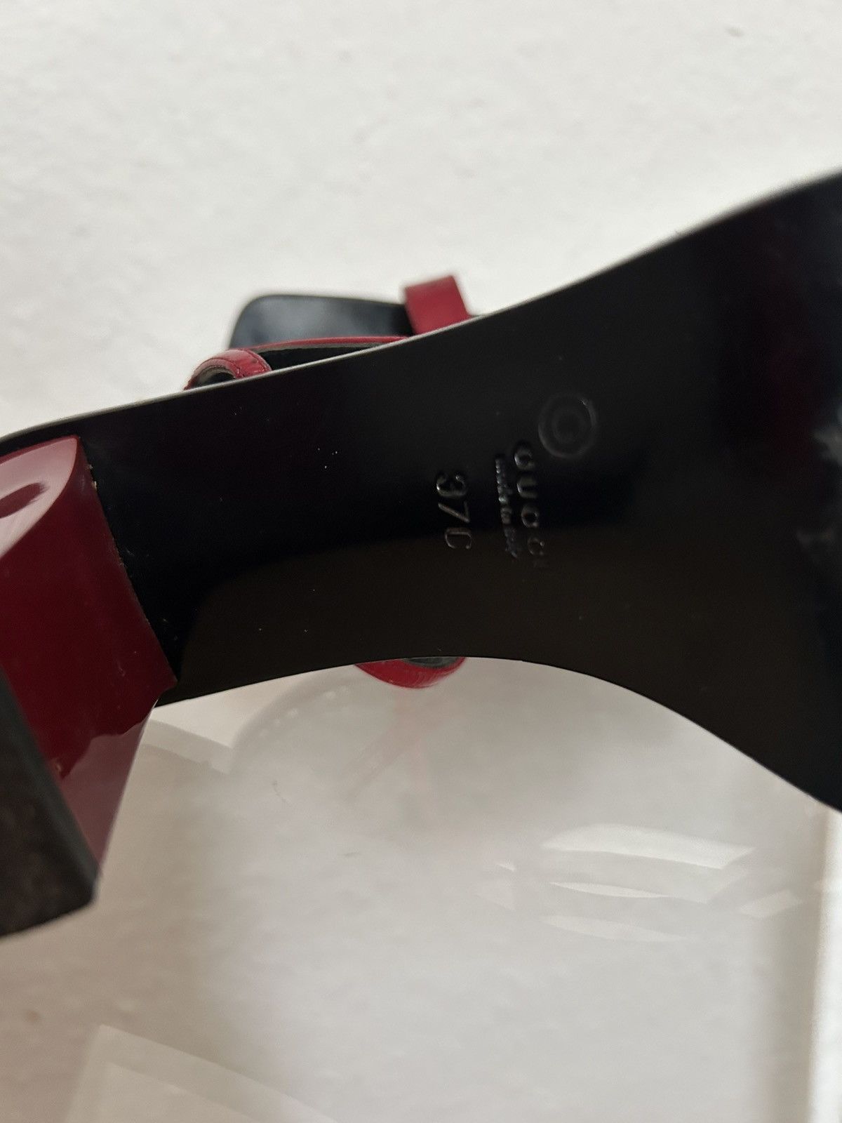 Gucci × Tom Ford Red Gucci Heels Size US 7 / IT 37 - 3 Thumbnail