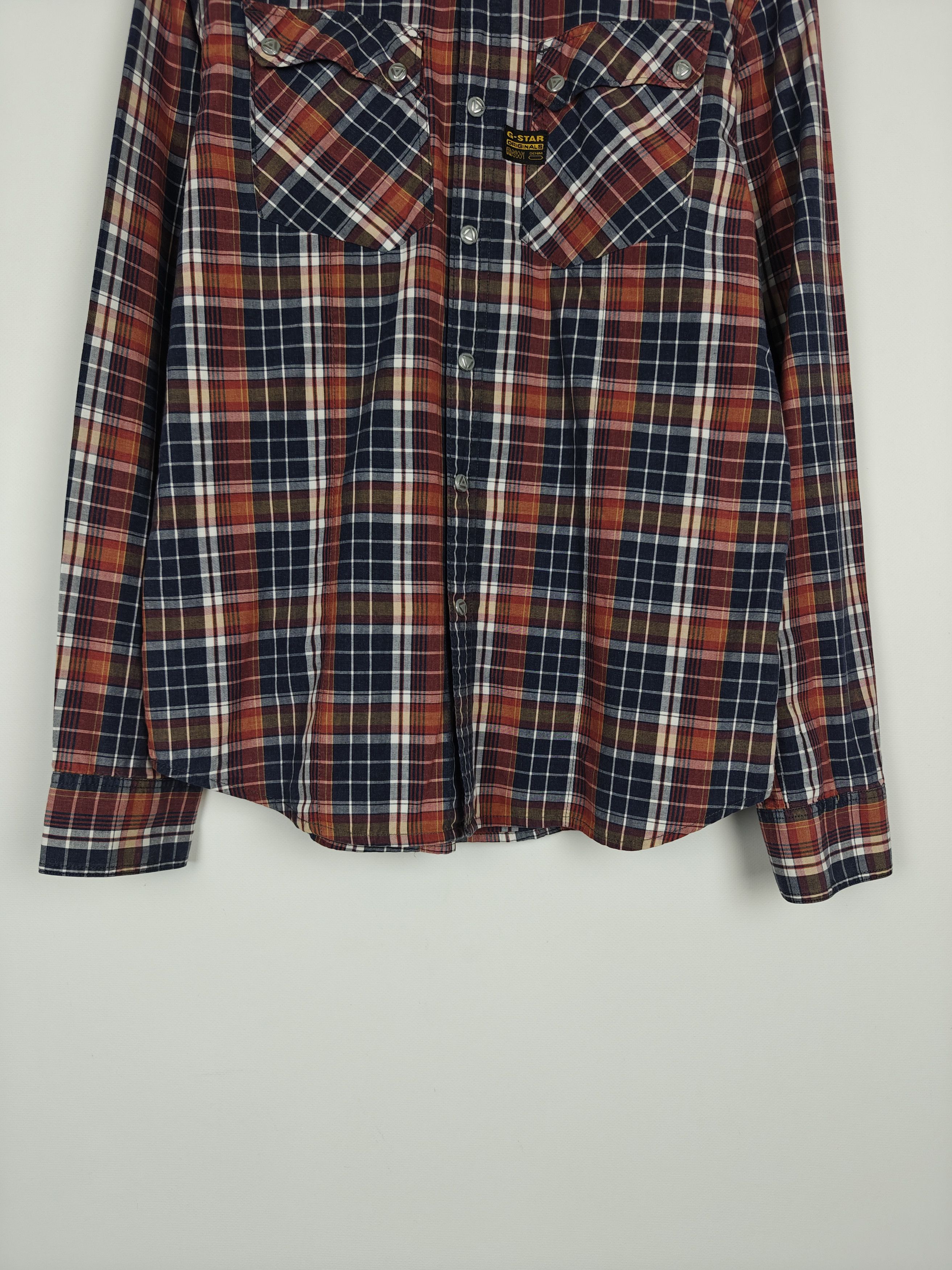 G-Star G-Star Raw SKI Crayon Shirt Check Snap size L Size US L / EU 52-54 / 3 - 3 Thumbnail