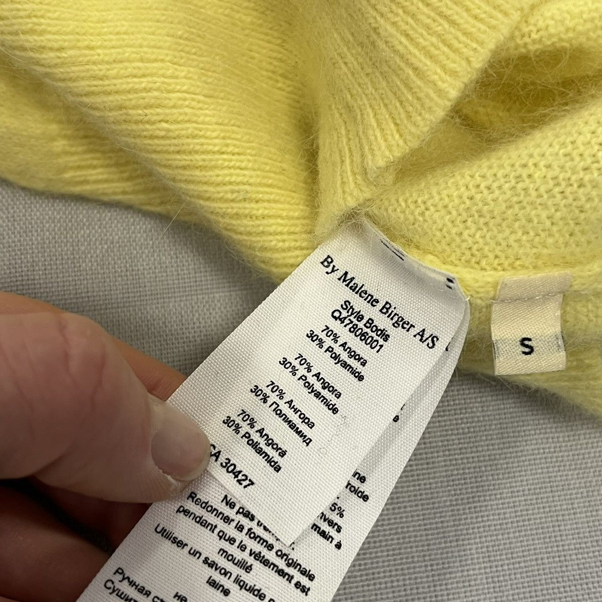 By Malene Birger Yellow By Malene Birger sweater jumper #yellow Size S / US 4 / IT 40 - 12 Thumbnail