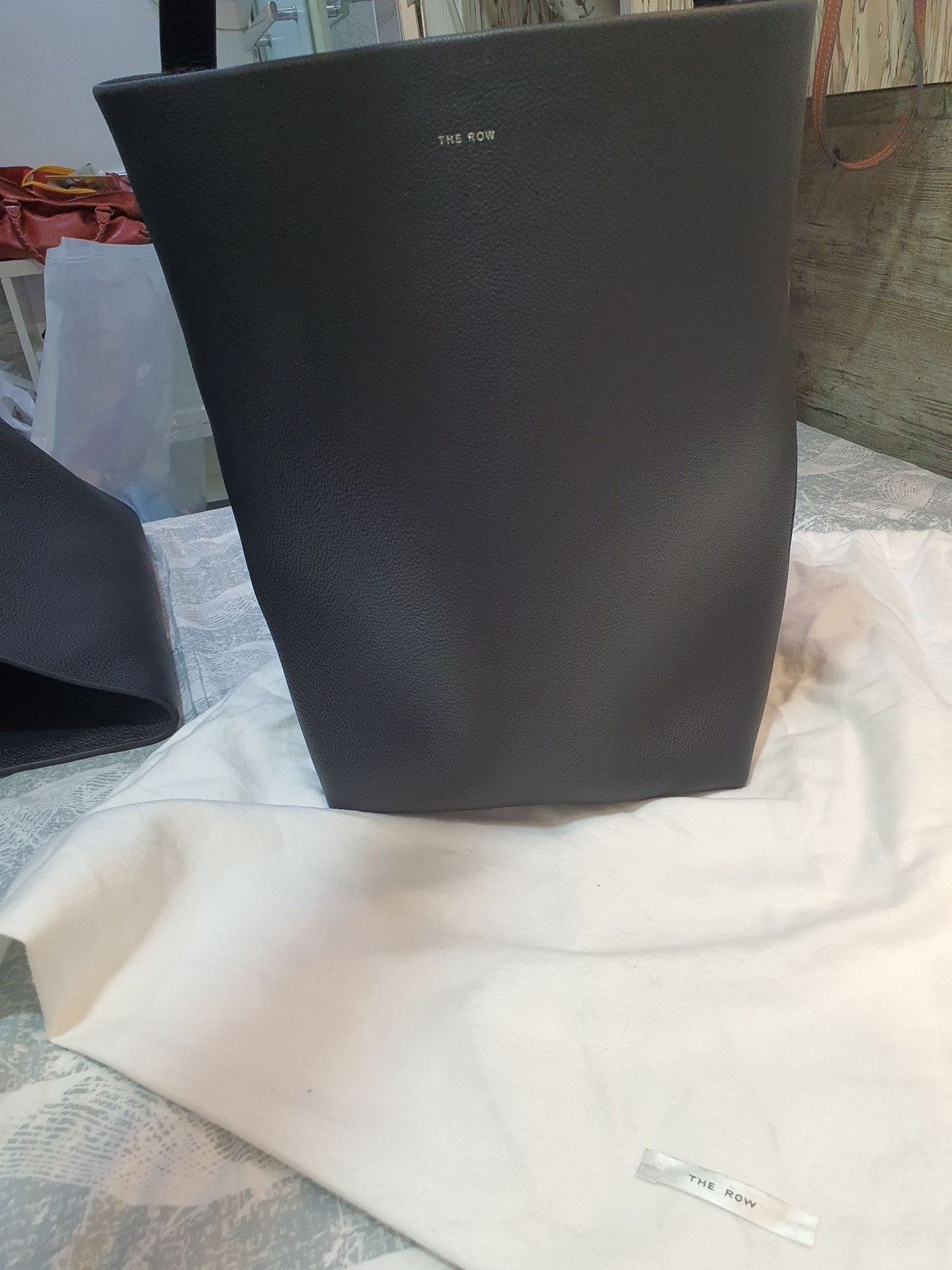 The Row Large N/S Park Tote Bag in Leather Size ONE SIZE - 2 Thumbnail