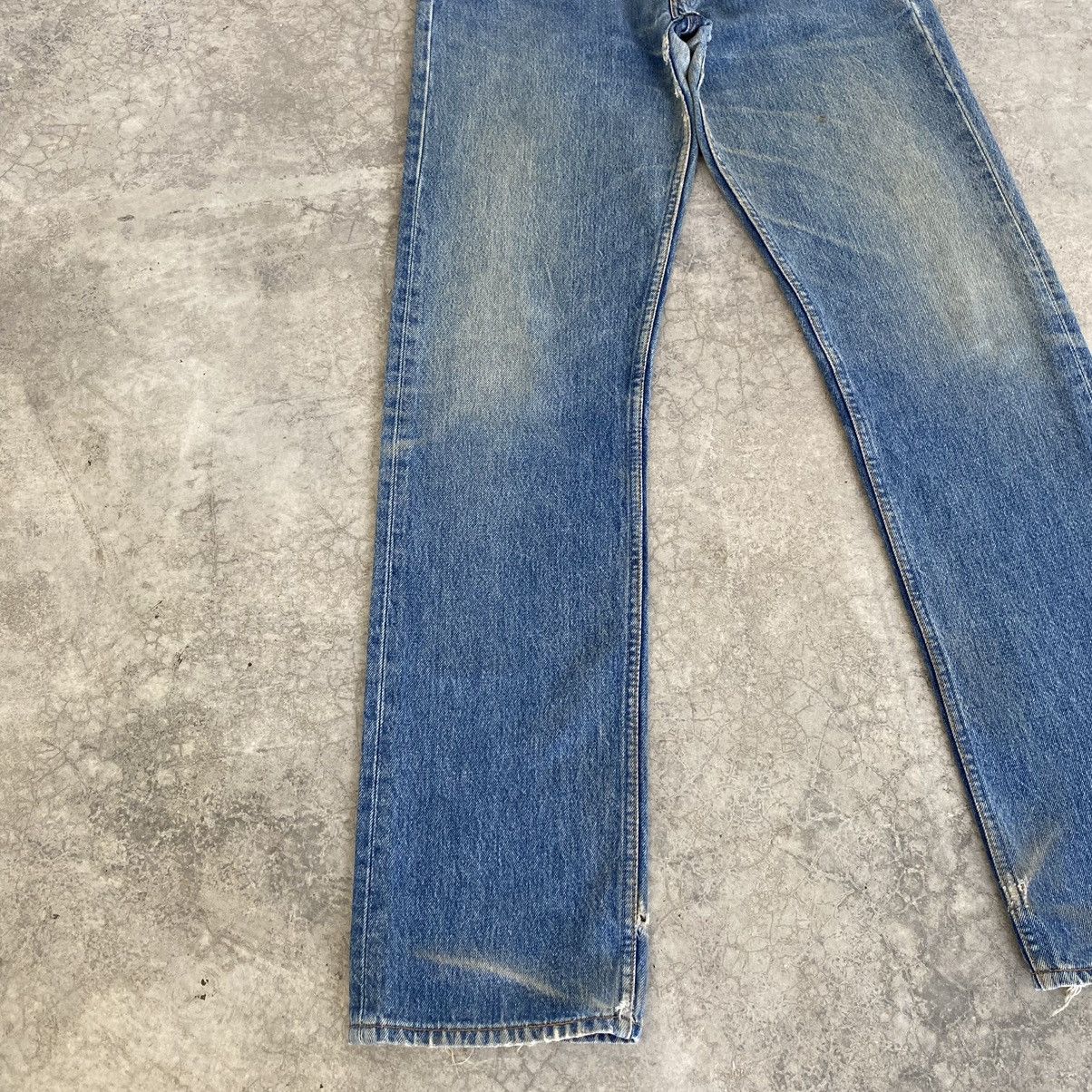 Levi's Vintage 90’s Levis 501 Faded Rusty Blue Jeans Size US 32 / EU 48 - 6 Thumbnail