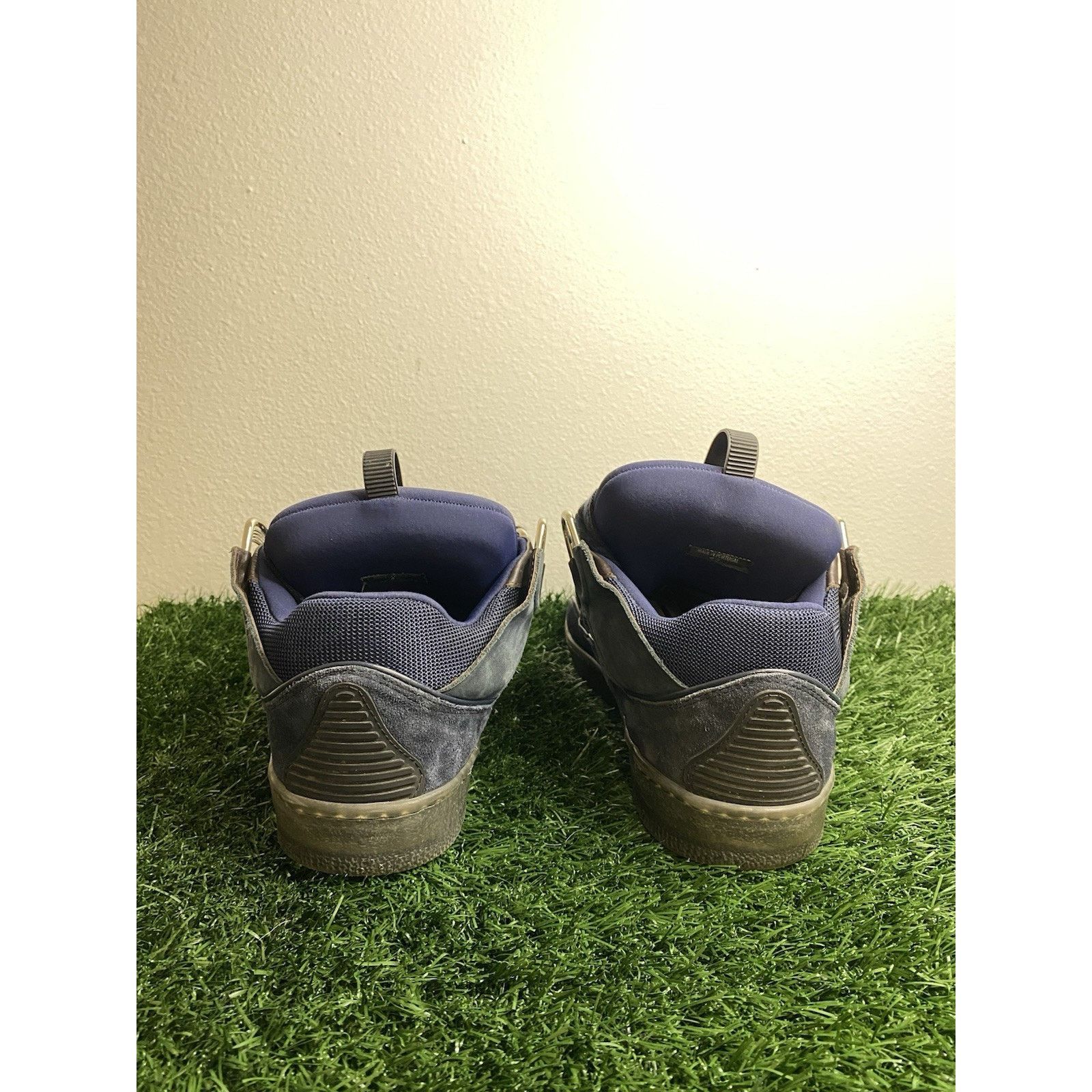 Lanvin Lanvin Curb Sneakers “ Navy Blue “ | Size 43 EU ( 10 US ) Size US 10 / EU 43 - 10 Thumbnail