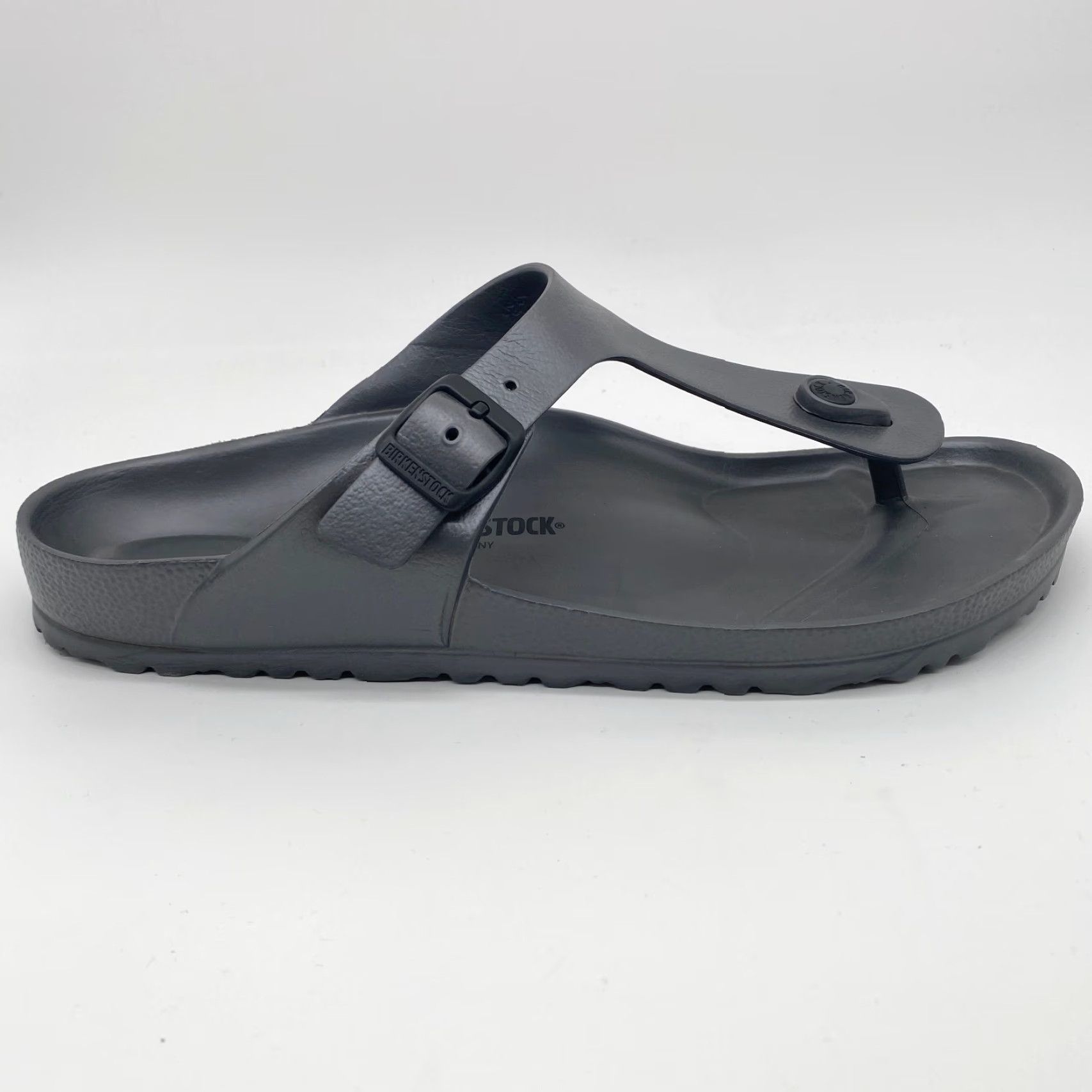 Birkenstock Birkenstock Gizeh Birko-Flor Titanium Womens Size 12 Sandal Rubber Birkenstock Gizeh Birko-Flor Size US 12 / IT 42 - 6 Thumbnail