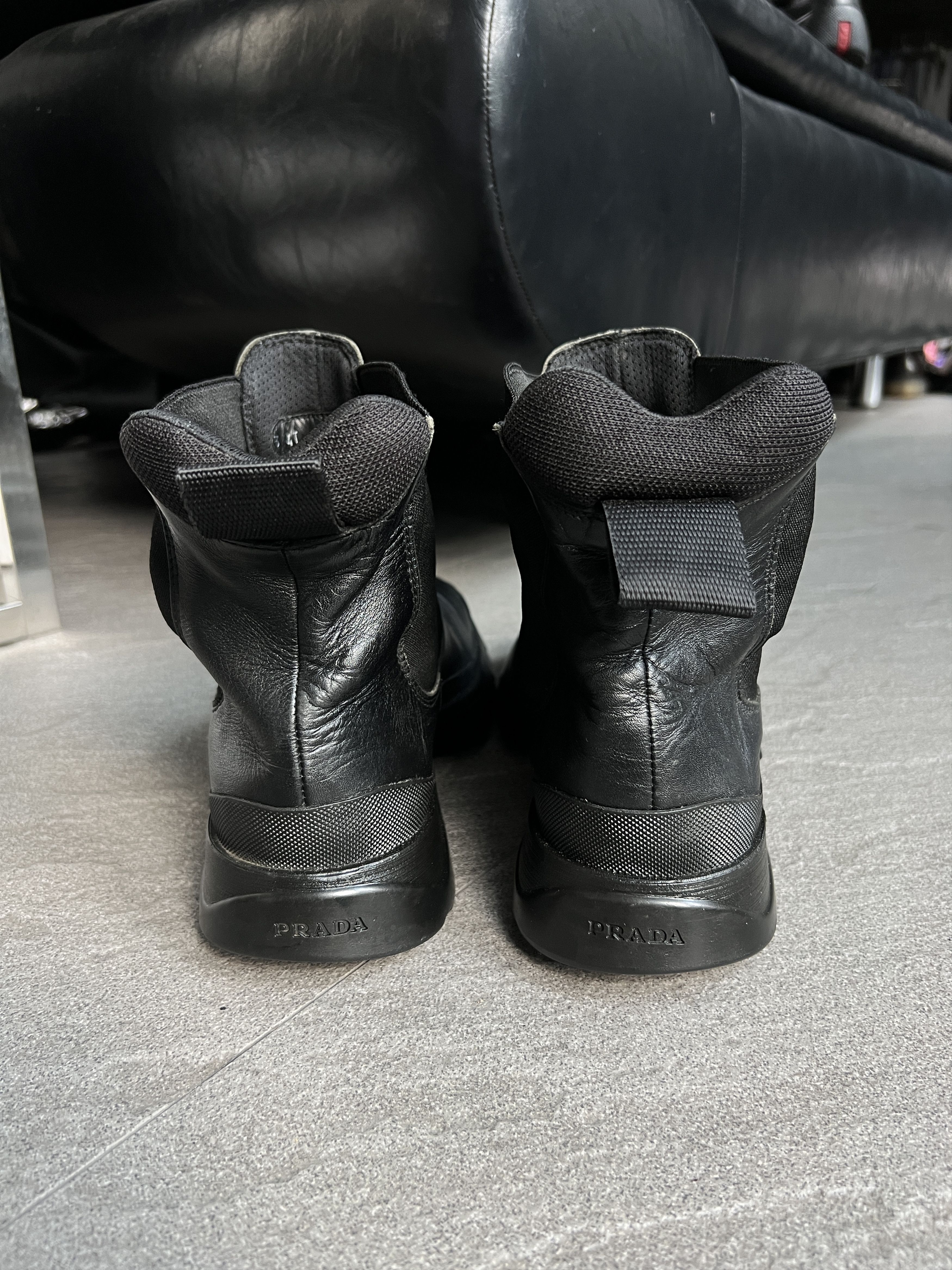 Prada Prada Monolith Chelsea Boots Leather EU43 Size US 9.5 / EU 42-43 - 5 Thumbnail