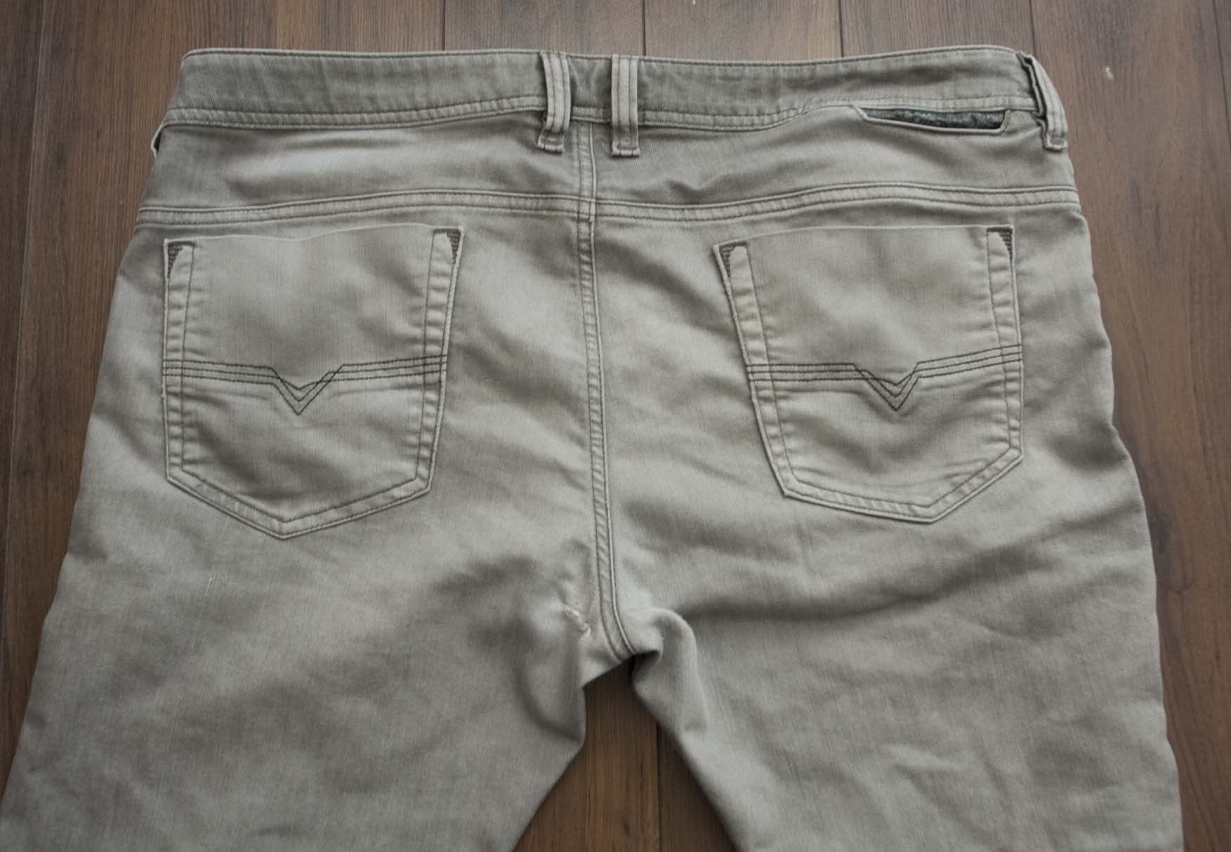 Diesel Diesel Safado Jeans Distressed Gray 37x32 Size US 37 - 6 Thumbnail