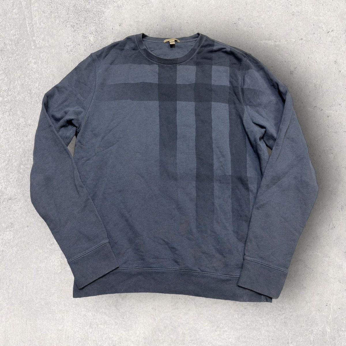 image of Burberry Brit Sweatshirt in Blue, Men's (Size XL)