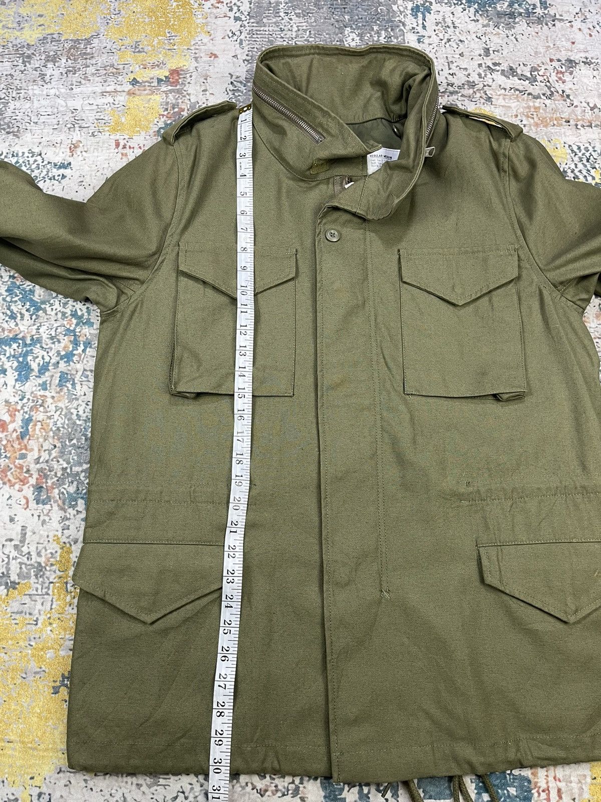 Vintage Military Houston Inc Coat Mens M-65 Field Jackets Size US M / EU 48-50 / 2 - 11 Thumbnail