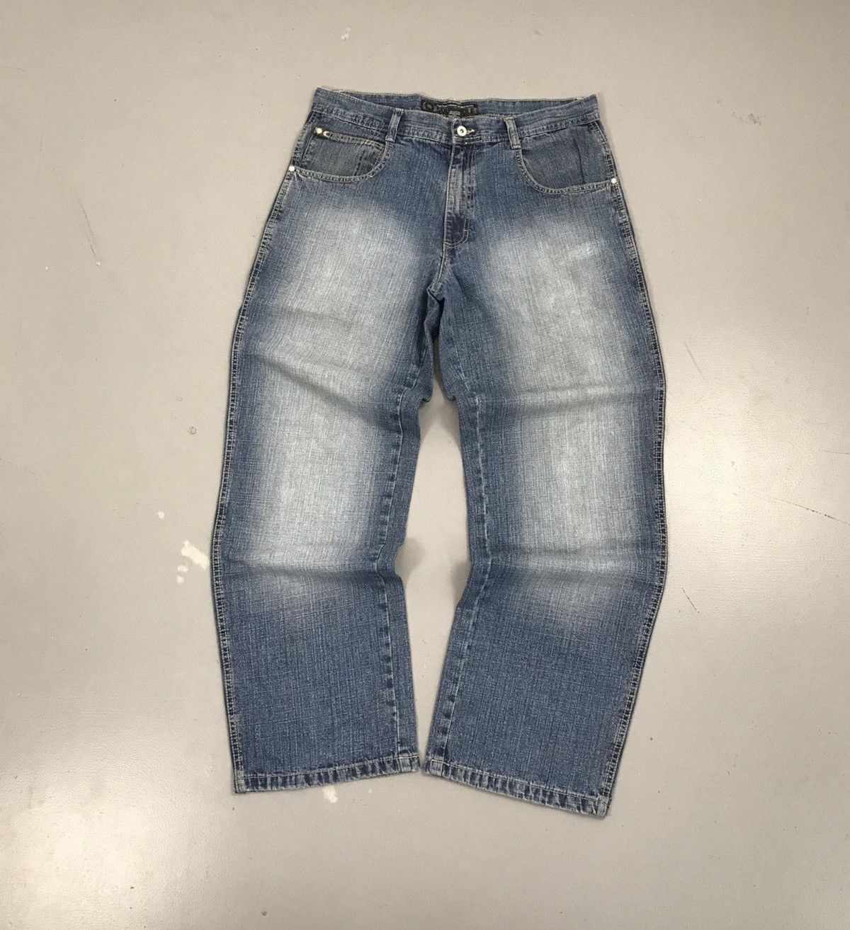 Southpole Vintage souhtpole brown tab denim Size US 36 / EU 52 - 2 Thumbnail