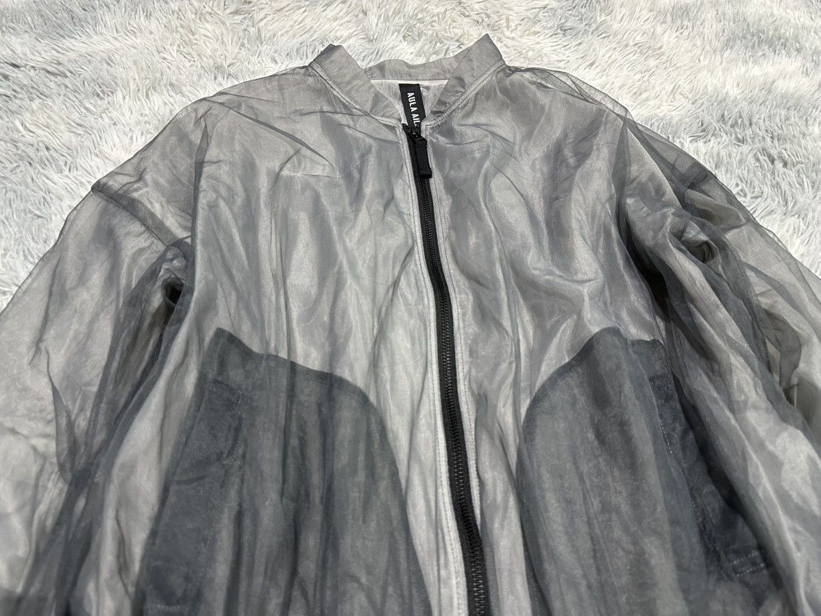 Japanese Brand 🔥Avant-garde Aula Aila Transparent Blouson Jacket Size US M / EU 48-50 / 2 - 2 Thumbnail
