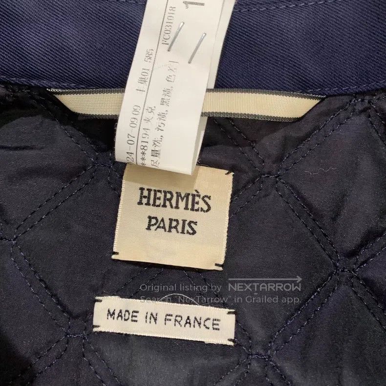 Hermes Hermes Coat/Jacket in Dark Navy Size 4XL / US 24-26 - 5 Thumbnail