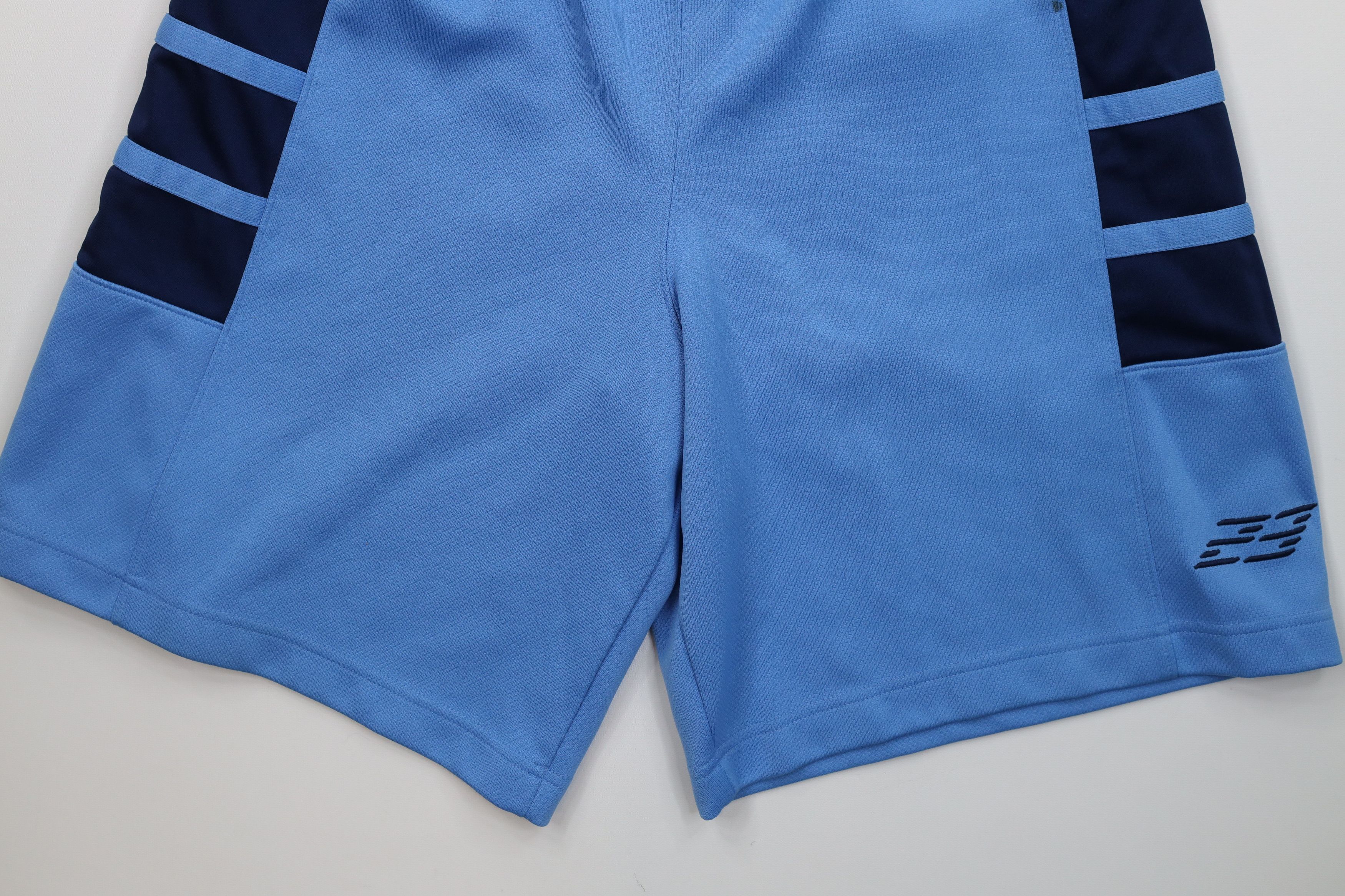 Nike Vintage Nike Air Jordan Heavyweight Basketball Shorts Blue Size US 34 / EU 50 - 4 Thumbnail