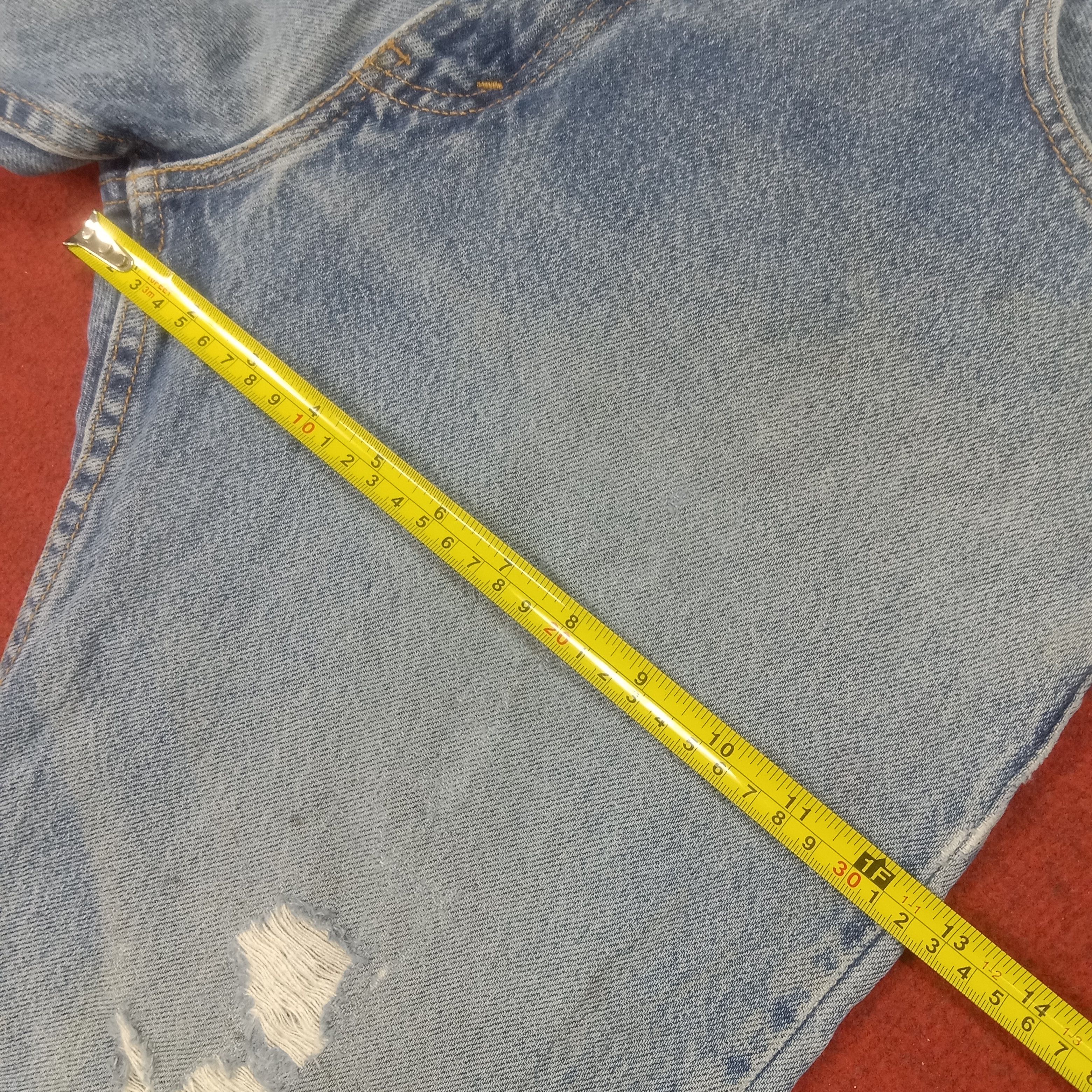 Levi's × Vintage Levis Distressed Jeans Daily Streetwear Style Size US 33 - 9 Thumbnail