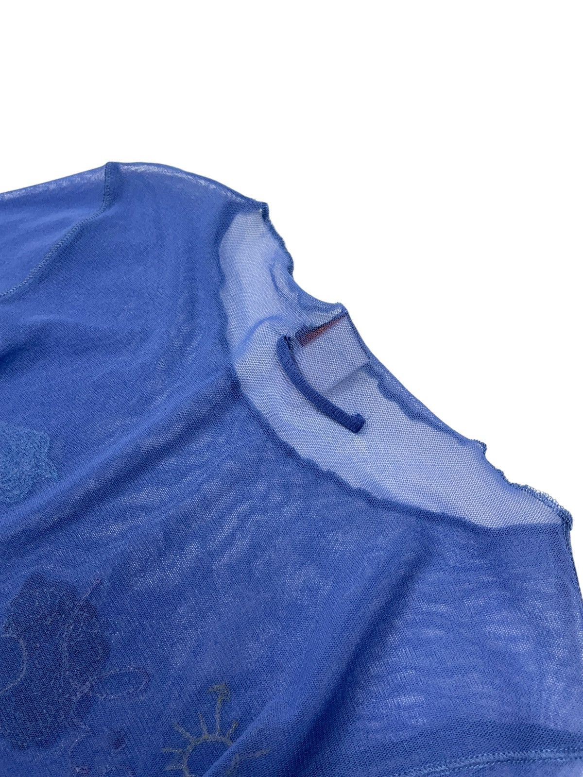 Jean Paul Gaultier Vintage Jean Paul Gaultier Soleil Hawaiian Girl Mesh Top Size S / US 4 / IT 40 - 10 Thumbnail
