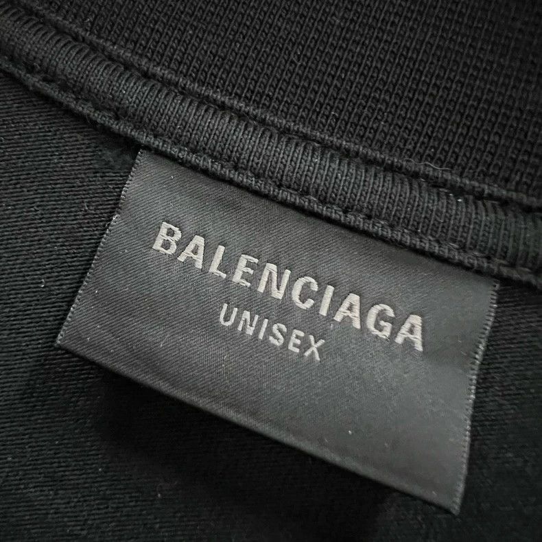 Balenciaga Balenciaga Black front letter printed short sleeves Size US XS / EU 42 / 0 - 3 Thumbnail