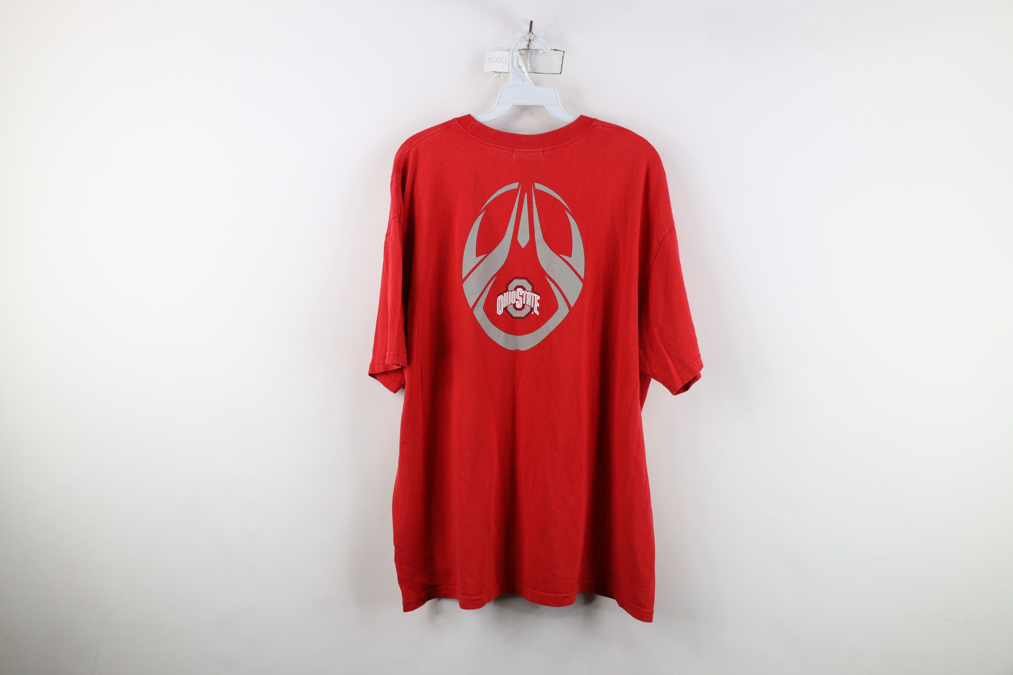 Nike Vintage Nike Swoosh Ohio State University Football T-Shirt Size US XL / EU 56 / 4 - 14 Thumbnail