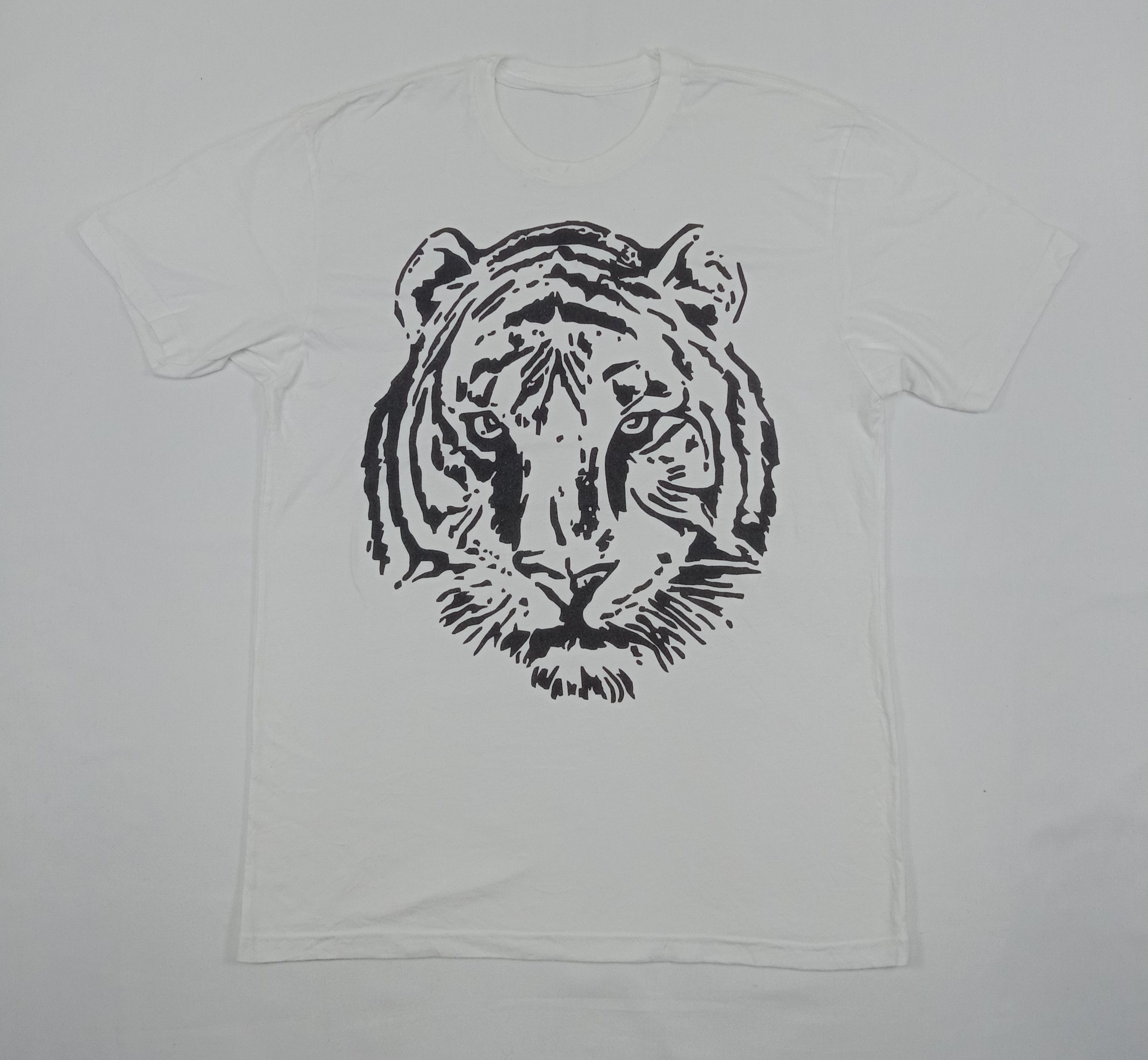 Japanese Brand Japanese Brand Tiger Head T Shirt Size US L / EU 52-54 / 3 - 1 Thumbnail
