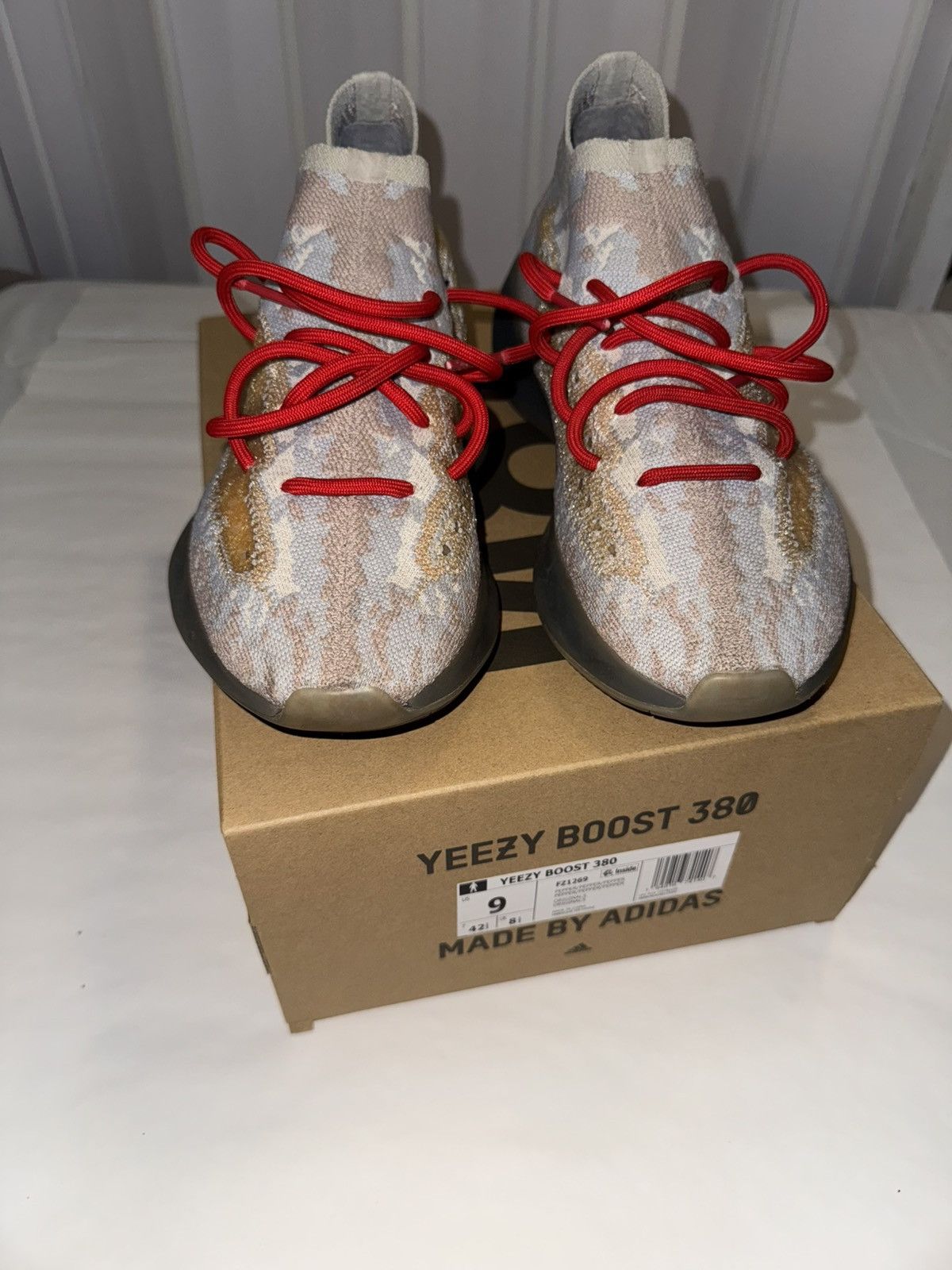 Adidas Adidas Yeezy 380 Pepper Sz. 9 (2020) Size US 9 / EU 42 - 2 Thumbnail