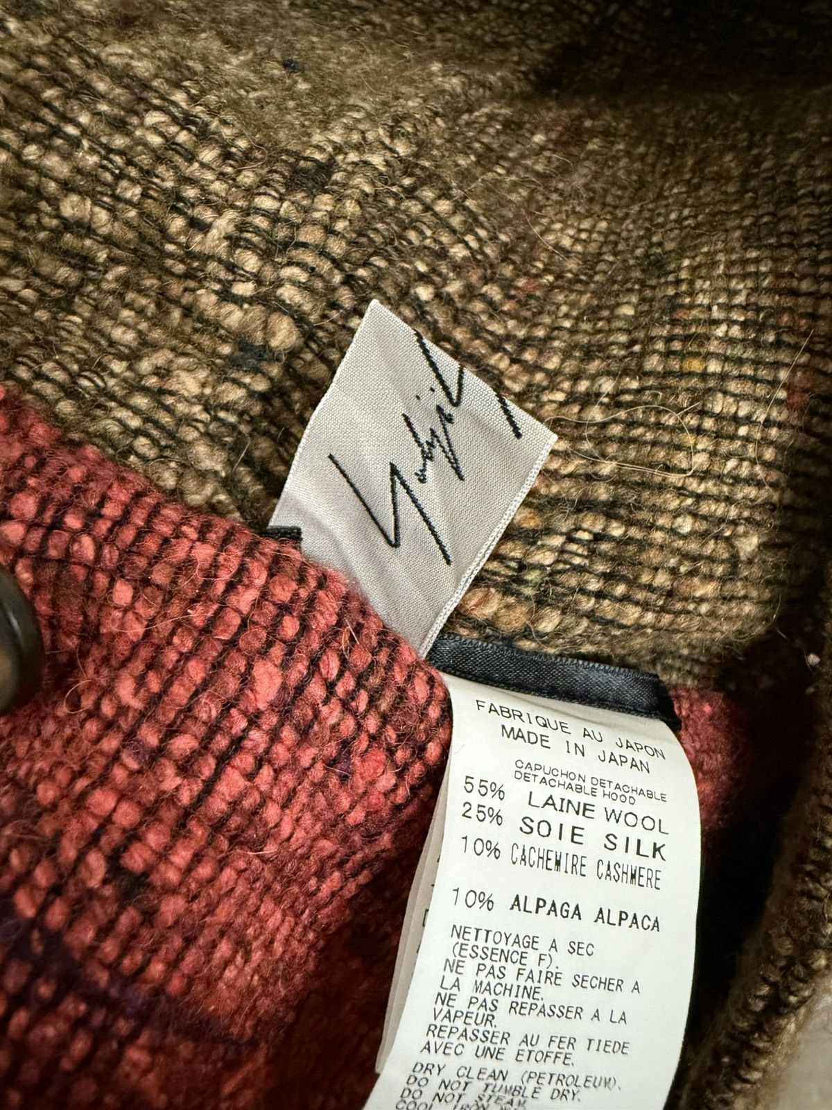 Yohji Yamamoto Rare🔥Vintage Yohji Yamamoto Woolen Snood Hood Size ONE SIZE - 7 Thumbnail
