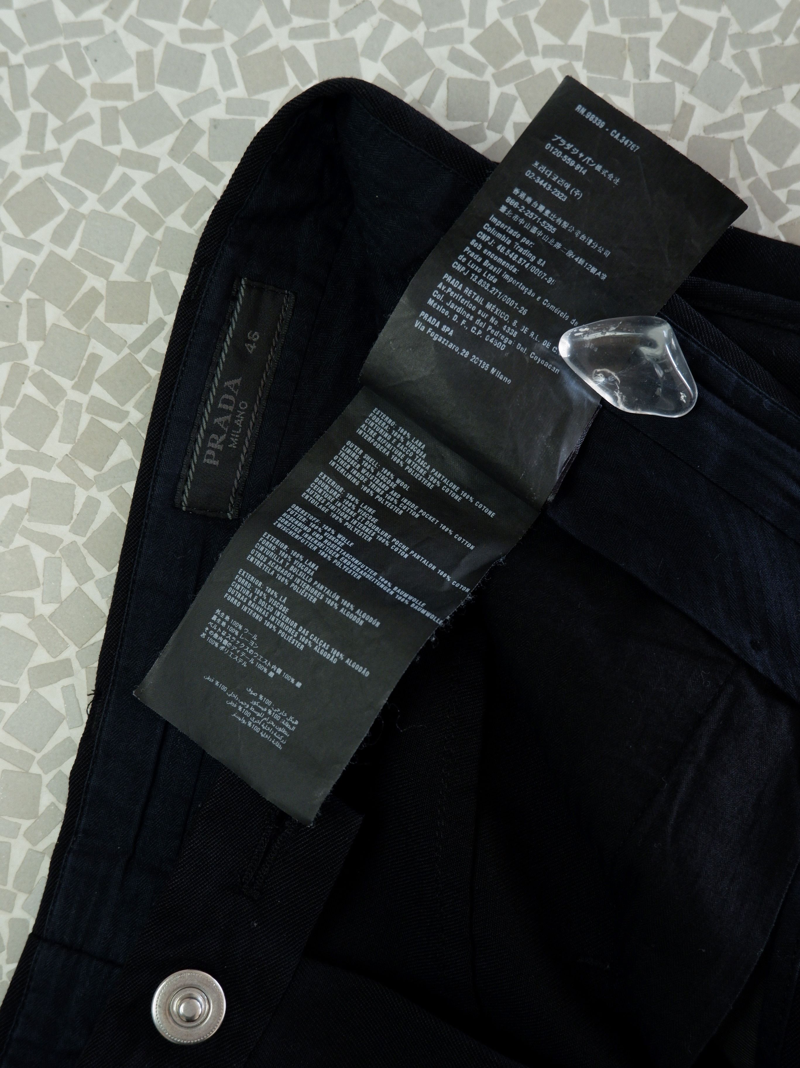 Prada Last drop! Prada 5-pocket wool jeans pants AW14 2014 Size US 30 / EU 46 - 8 Thumbnail