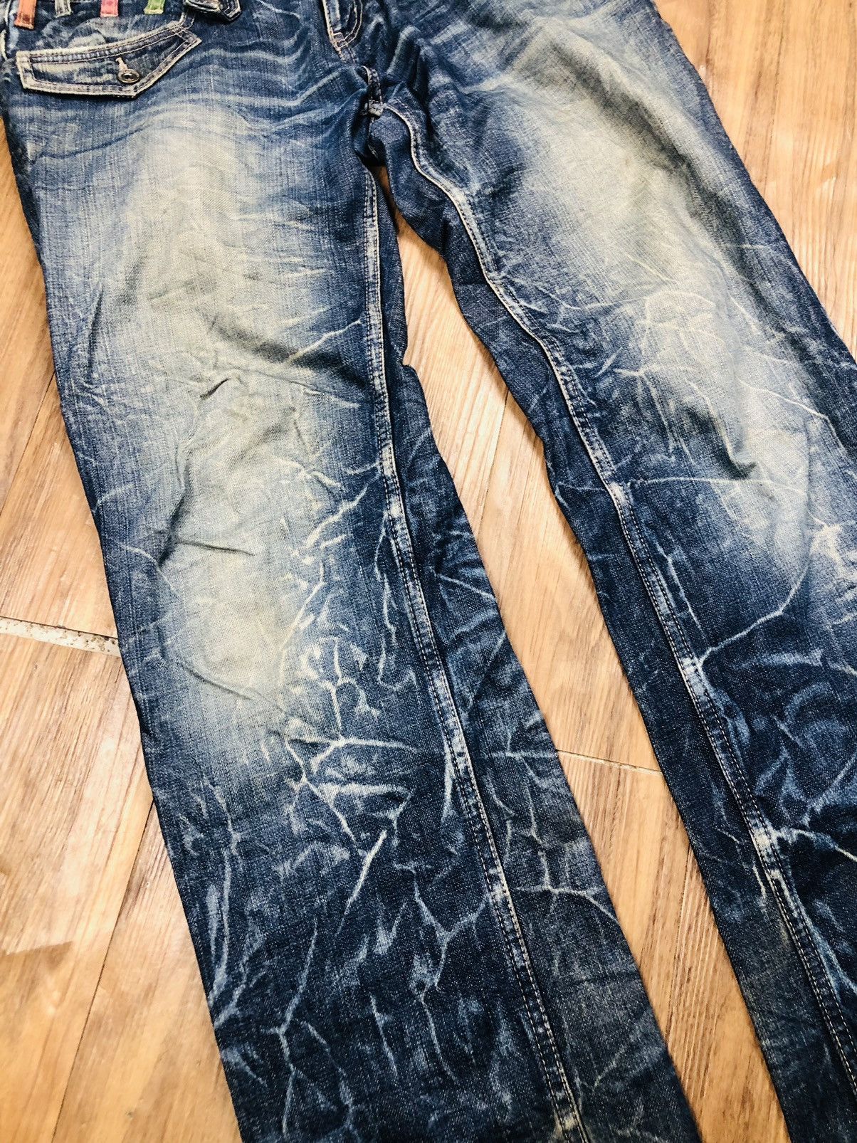 Japanese Brand Rare Vintage ANTFUI JEANS 82 Denim (37) Size US 32 / EU 48 - 5 Thumbnail