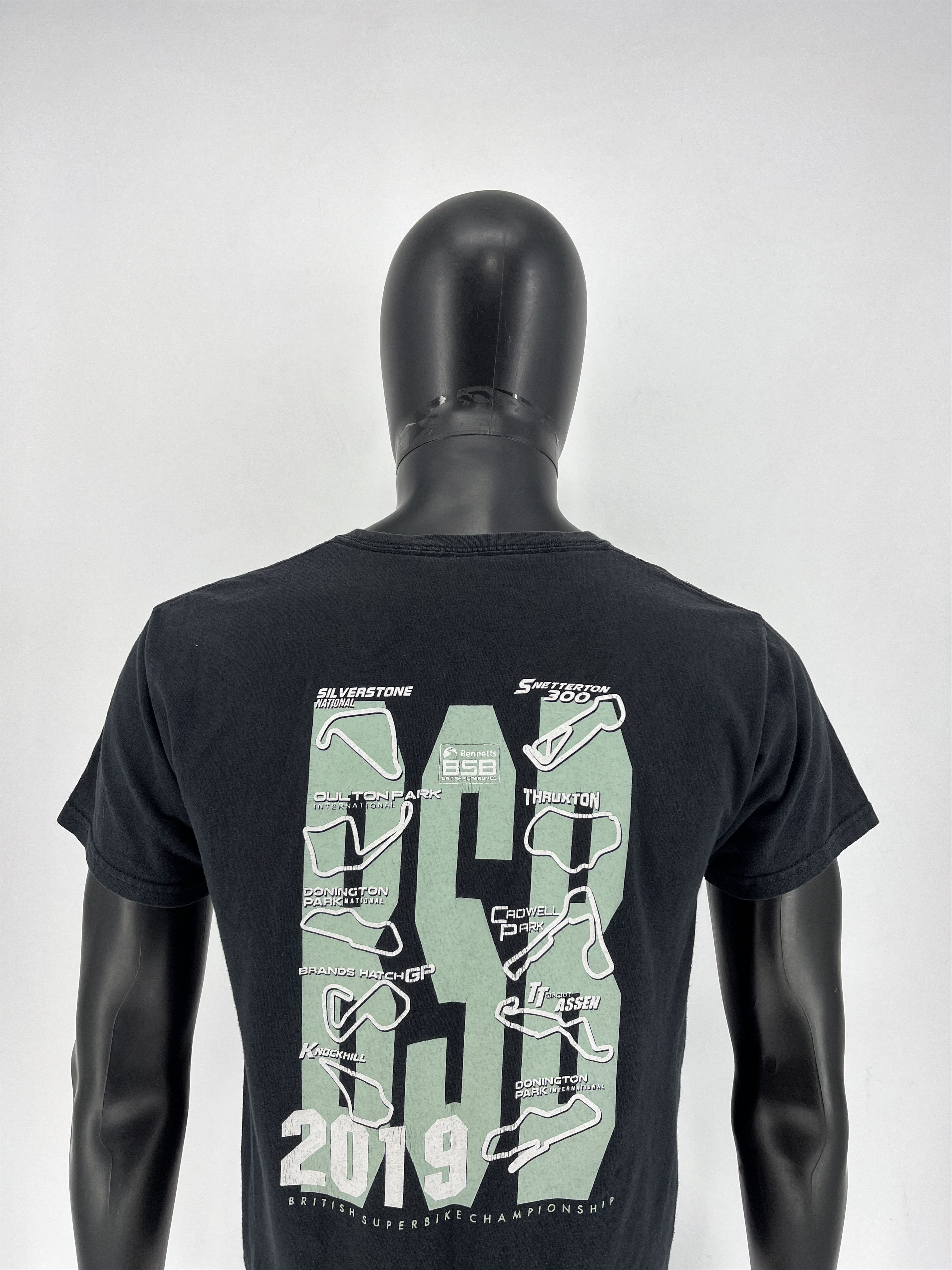 Other Vintage BSB British Superbike Faded T-Shirt Y2k Suzuki M617 Size US XL / EU 56 / 4 - 9 Thumbnail