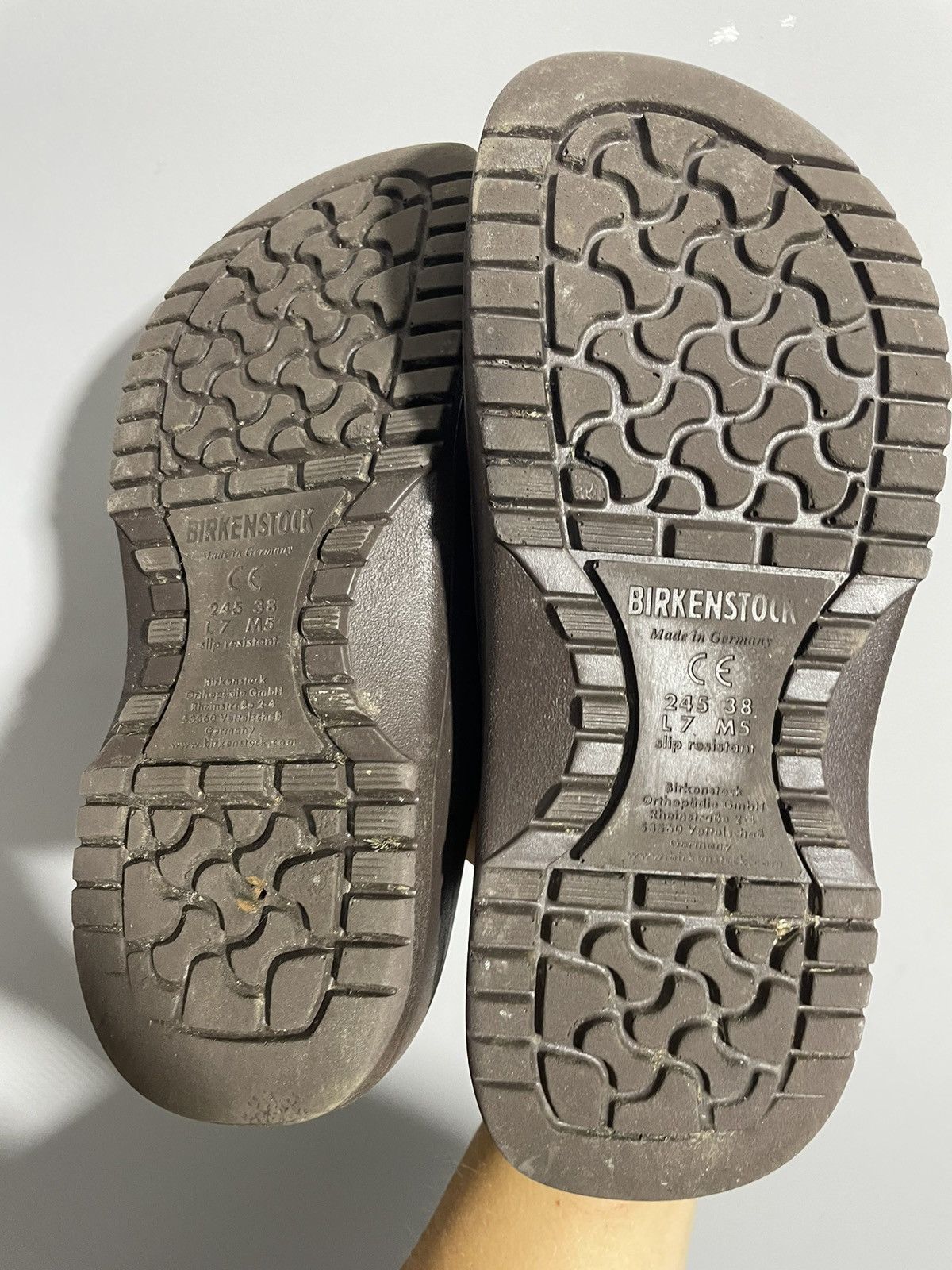 Birkenstock × Vintage Birkenstock Vintage Women closed flip-flops Size US 7 / IT 37 - 7 Thumbnail