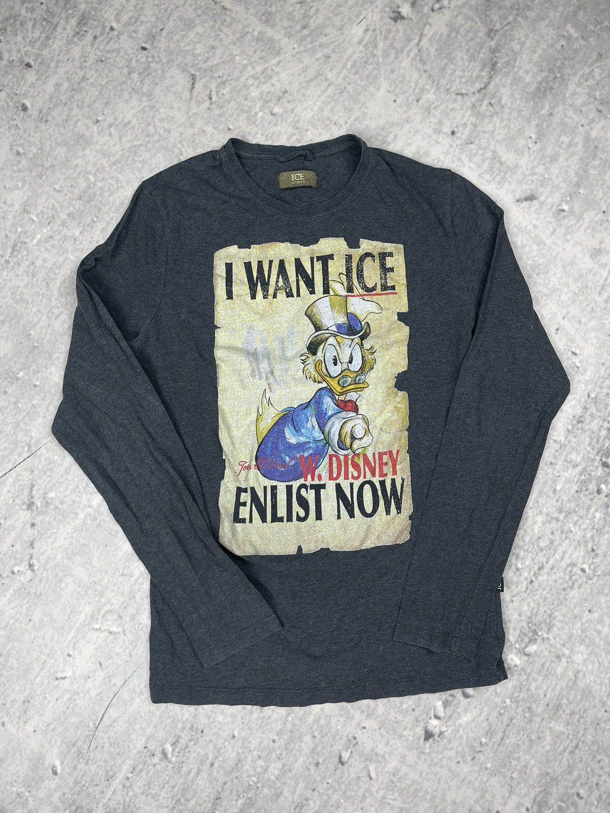 Iceberg × Vintage Vintage Iceberg Disney longsleeve Size US S / EU 44-46 / 1 - 1 Thumbnail