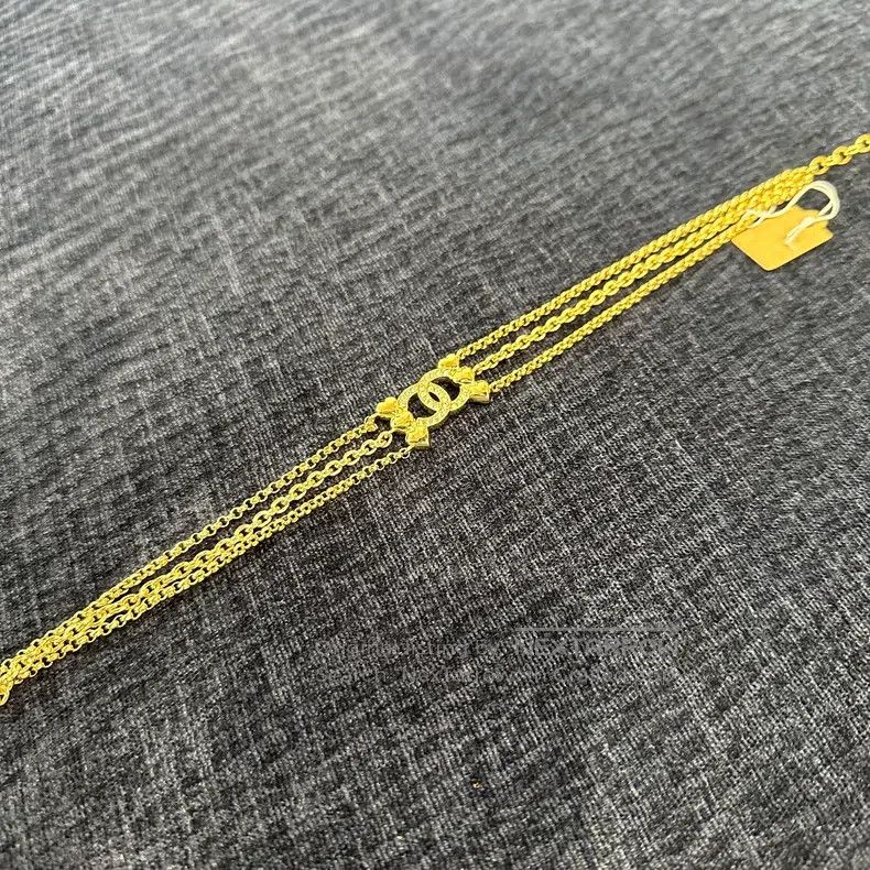 Chanel Chanel 23p love double c three-layer necklace Size ONE SIZE - 1 Thumbnail