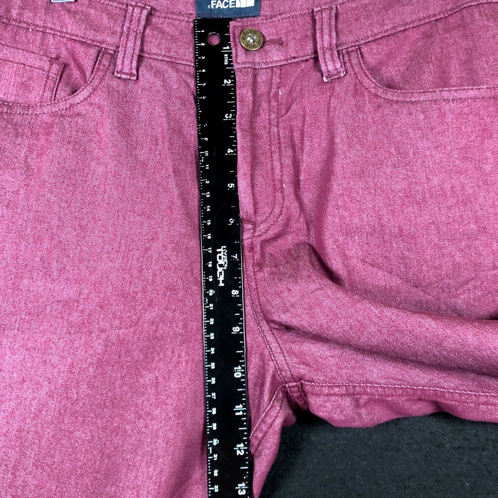 The North Face The North Face Womens Pants Plum Purple High Rise Slim Stretch 12 Size 34" / US 12 / IT 48 - 7 Thumbnail