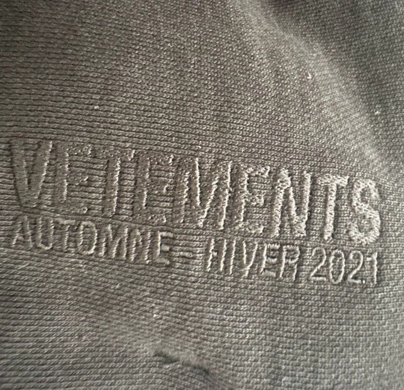 Vetements Vetements Glitter hoodie Size US XS / EU 42 / 0 - 5 Thumbnail