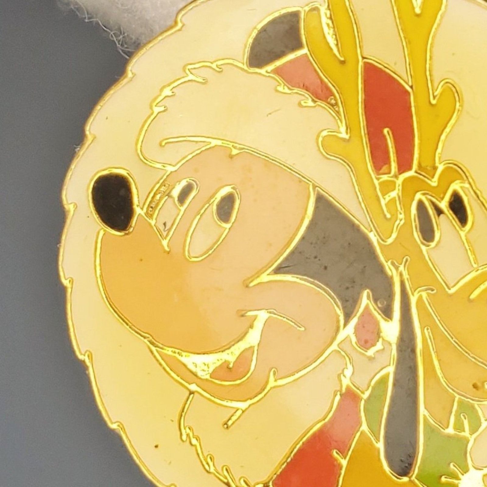 Disney Disney VTG 90s Mickey Mouse & Pluto Necklace Festive Holiday Size ONE SIZE - 2 Thumbnail