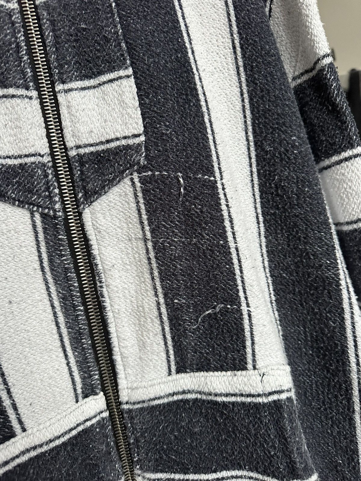Amiri Amiri Baja Zip Hoodie Striped Size US L / EU 52-54 / 3 - 21 Thumbnail