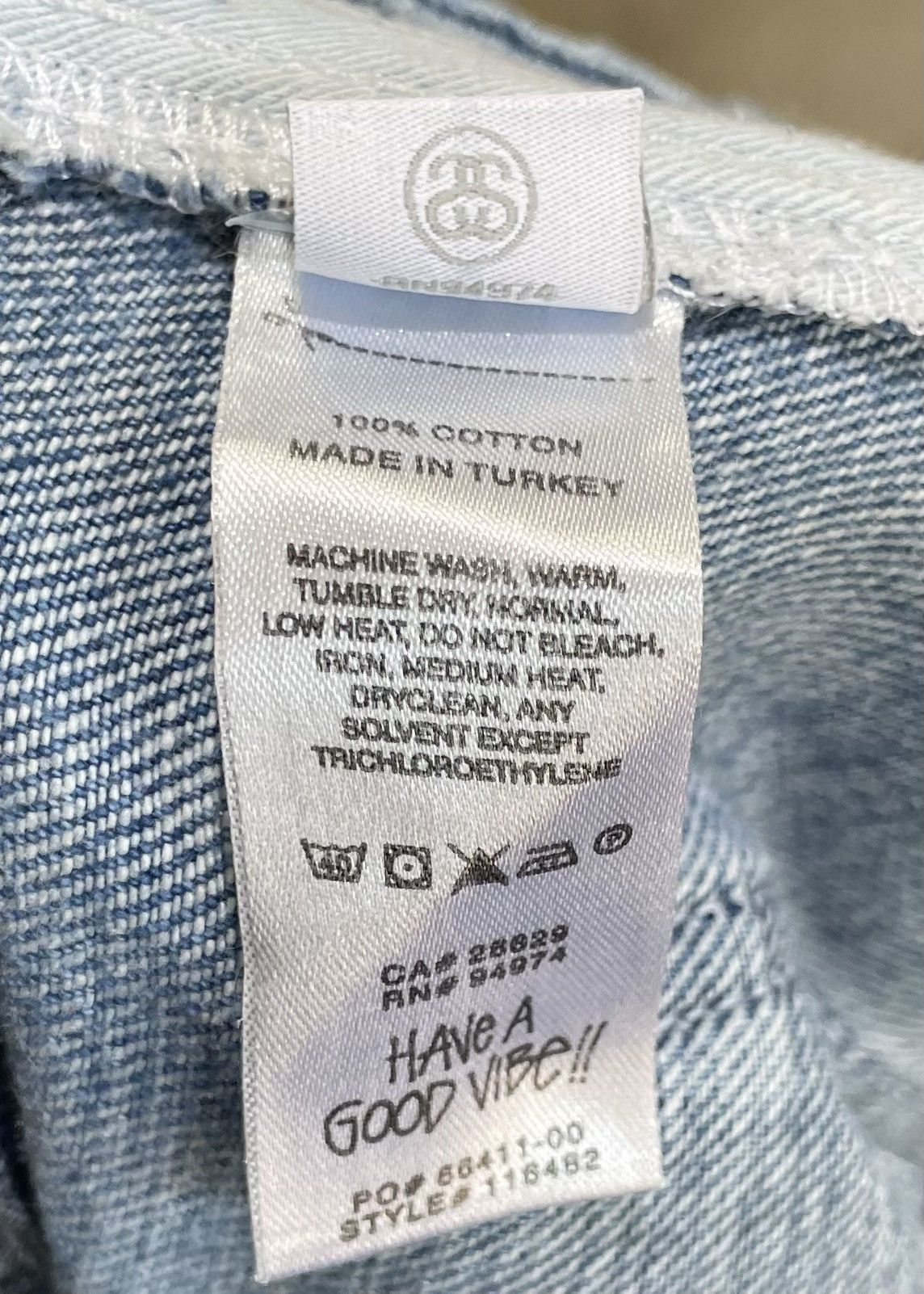 Stussy Stussy Denim Work Pants Blue Size US 34 / EU 50 - 6 Thumbnail