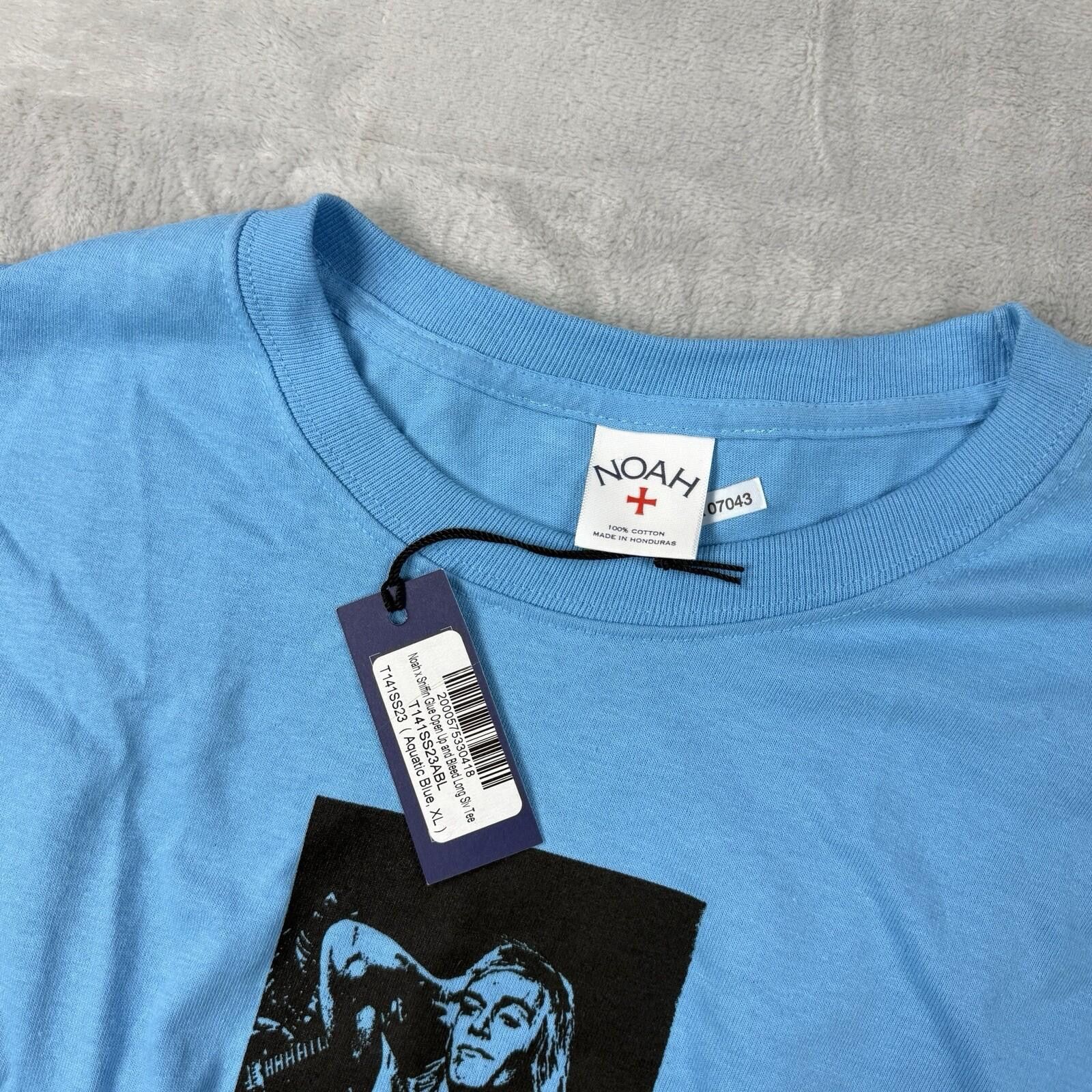 Noah Noah x Sniffin' Glue "Open Up and Bleed" T-shirt XL Size US XL / EU 56 / 4 - 4 Thumbnail