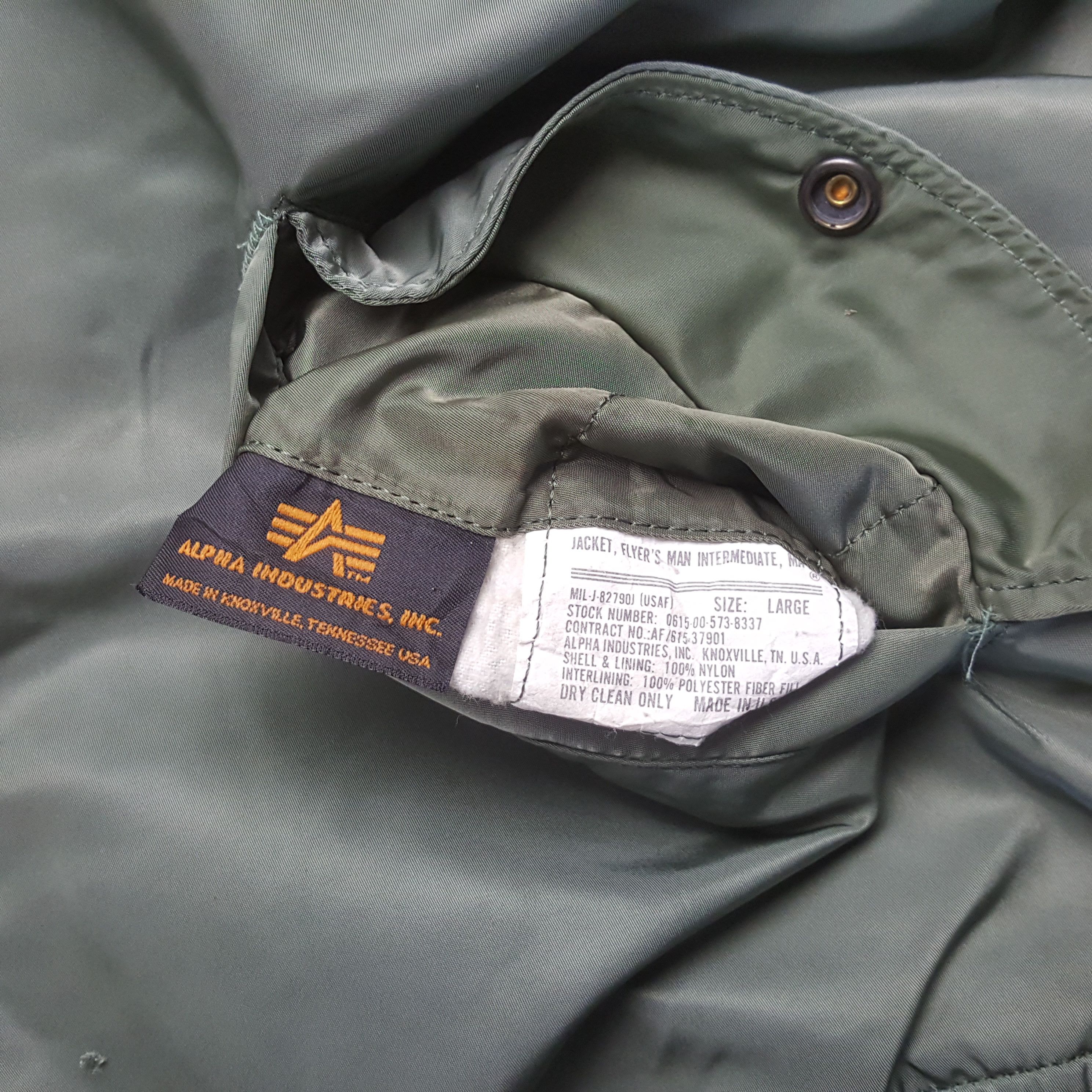 Alpha Industries Alpha Industries X Custom Hysteric Glamour Art Jacket 33 Size US XL / EU 56 / 4 - 8 Thumbnail