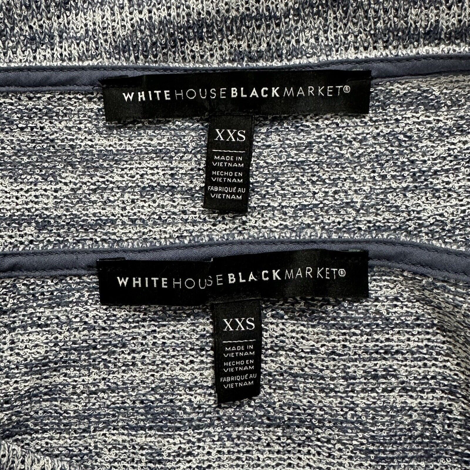 White House Black Market White House Black Market XXS Heathered Blue Tank + Sweater Size XXS / US 00 / IT 34 - 3 Thumbnail