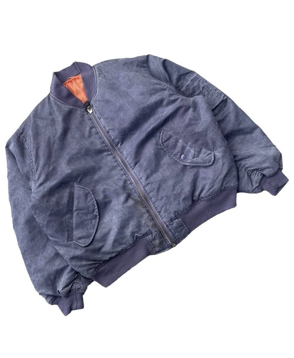 Vintage VINTAGE MA-1 KNOXVILLE MILITARY BOMBER JACKET Size US M / EU 48-50 / 2 - 6 Thumbnail