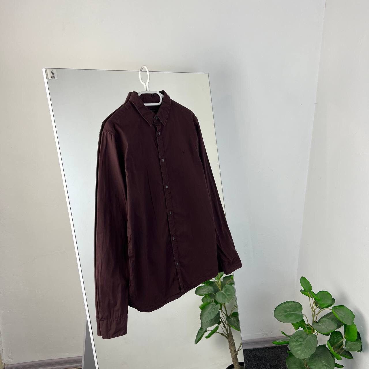 Allsaints Shirt Allsaints Button Up Y2k Luxury Mini Logo Size US M / EU 48-50 / 2 - 1 Thumbnail