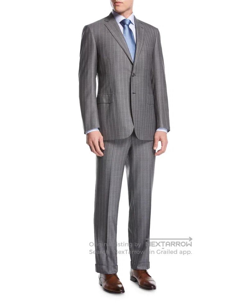 Brioni Brioni Wool and silk suit set Size US L / EU 52-54 / 3 - 1 Thumbnail