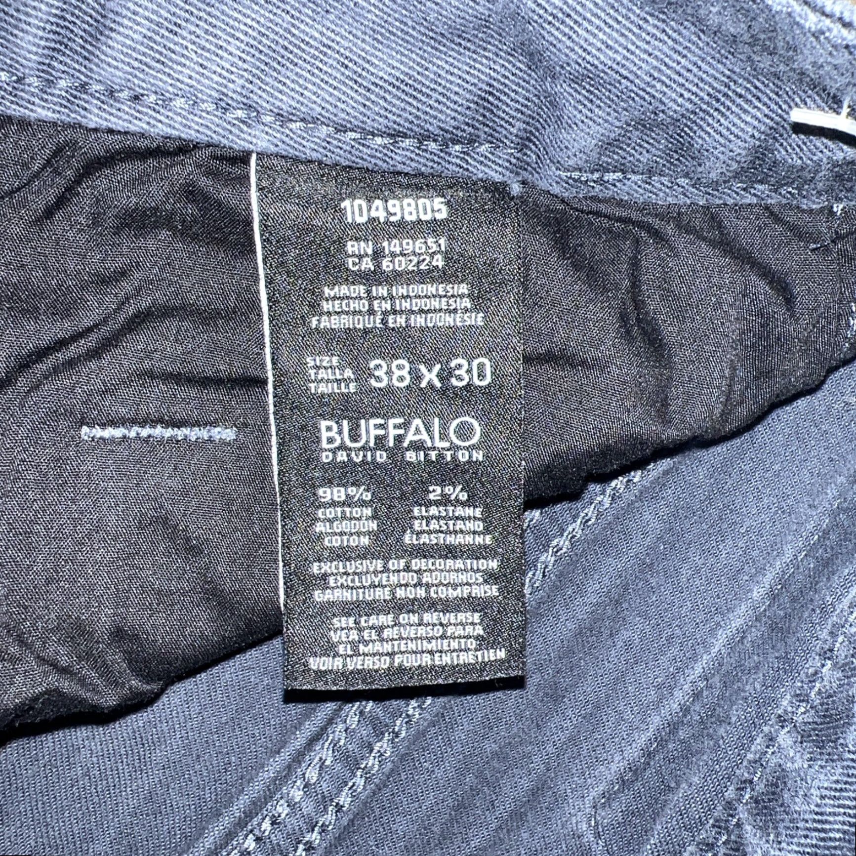 Buffalo David Bitton Buffalo by David Bitton Blue Chino Pants Mens 38x30 Regular Blue Buffalo by David Bitton Mens 38x30 Chino Pants Size US 38 / EU 54 - 5 Thumbnail