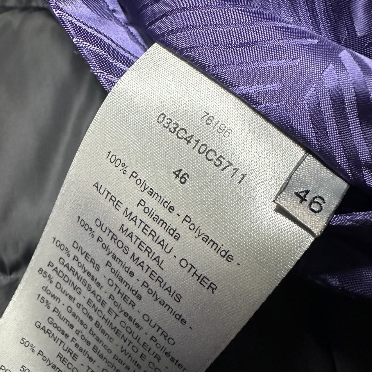Christian Dior Monsieur × Dior Christian Dior size 46 Medium S M oblique Vest jacket purple Size US S / EU 44-46 / 1 - 15 Thumbnail