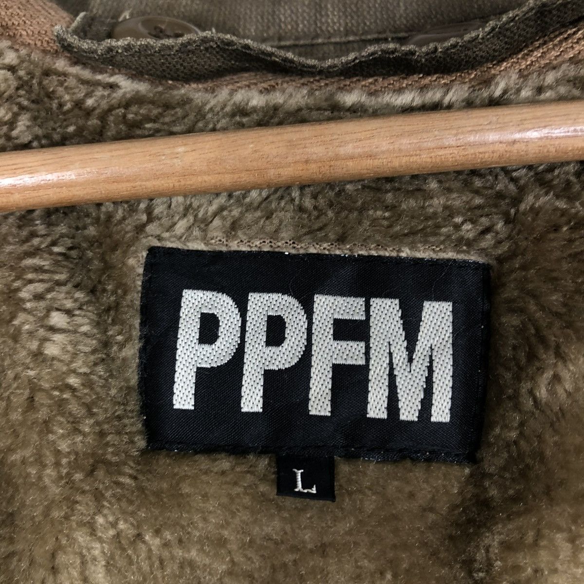 PPFM 📌VINTAGE BIKER JACKET PPFM JAPAN SHEARLING BLANKET Size US L / EU 52-54 / 3 - 19 Thumbnail