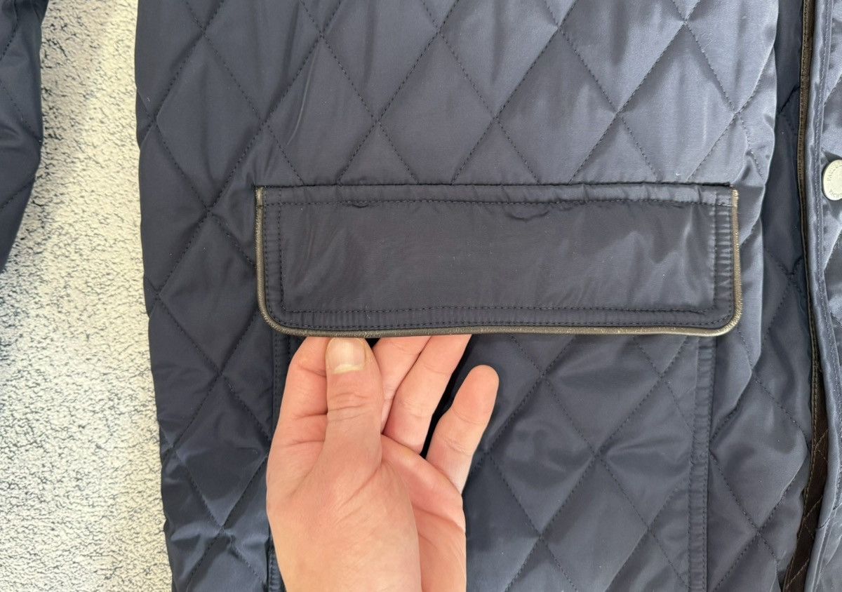 Paul & Shark Paul Shark Quilted Jacket Men 3XL Riri Zippers Lamb Leather Size US XXL / EU 58 / 5 - 16 Thumbnail